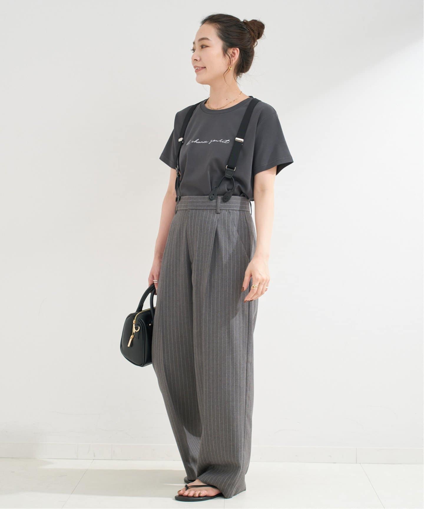 ウォッシャブル / スムースワンポイントロゴTEE（Tシャツ／カットソー