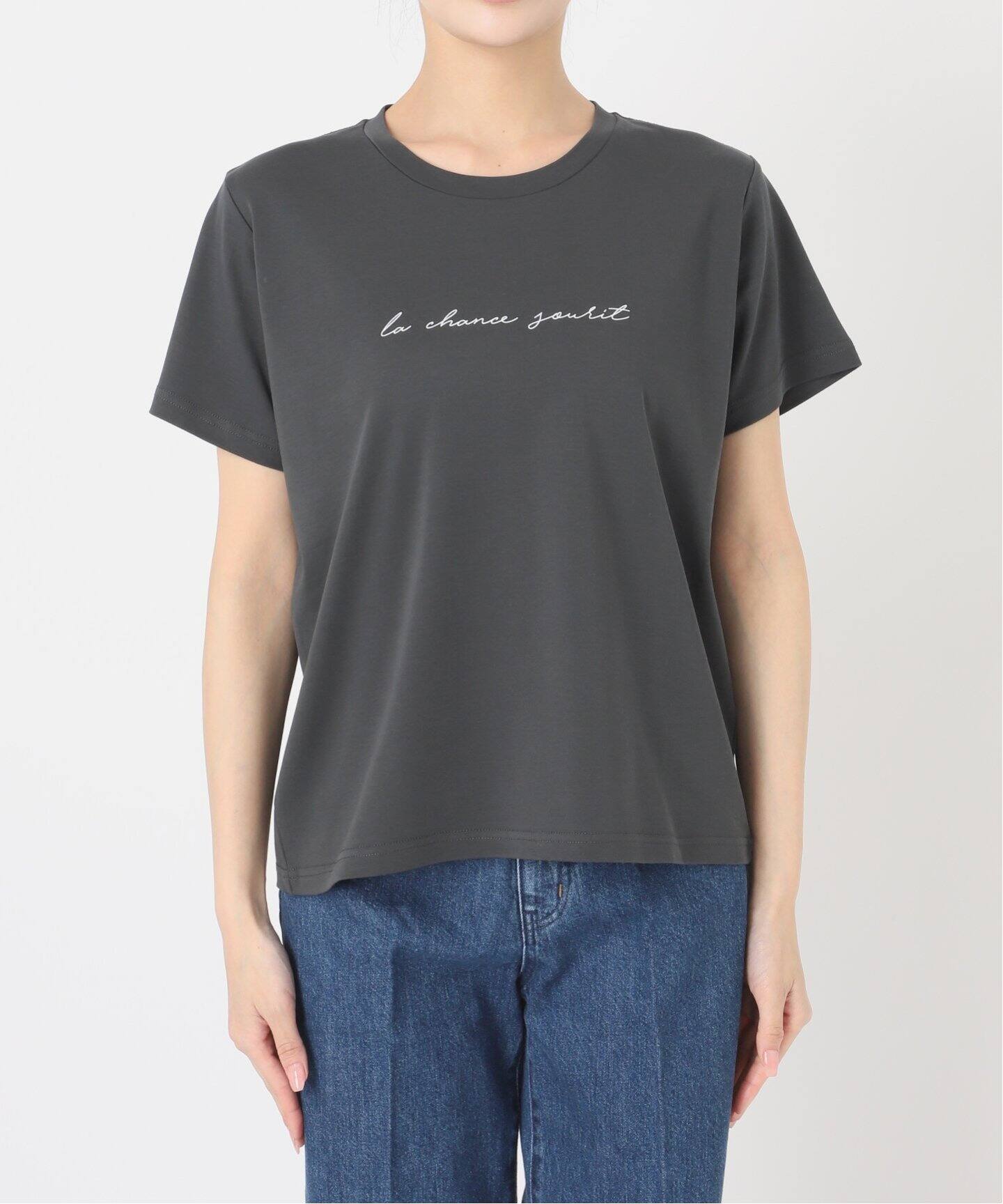 ウォッシャブル / スムースワンポイントロゴTEE（Tシャツ／カットソー