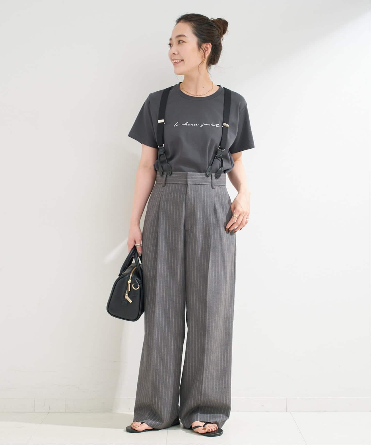 追加》ウォッシャブル / スムースワンポイントロゴTEE（Tシャツ