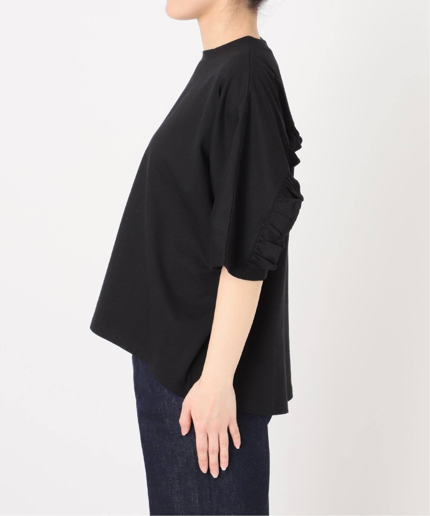 専用！！新品未使用　ウォッシャブル　バックフリルTEE ウォッシャブル / バックフリルTEE（Tシャツ／カットソー）｜B.C