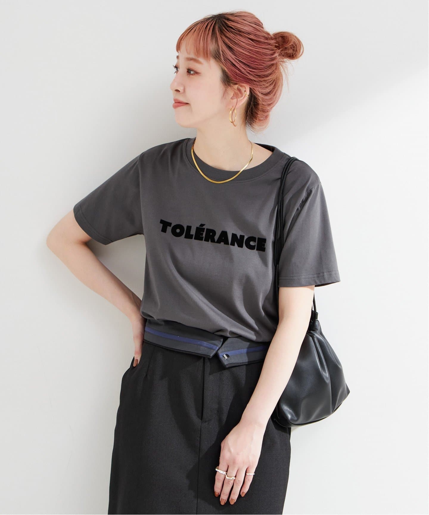 スコットクラブ　A:new フロッキープリントロゴTシャツ Discoat tシャツ 「新色追加！/ZOZO限定」フロッキープリントT