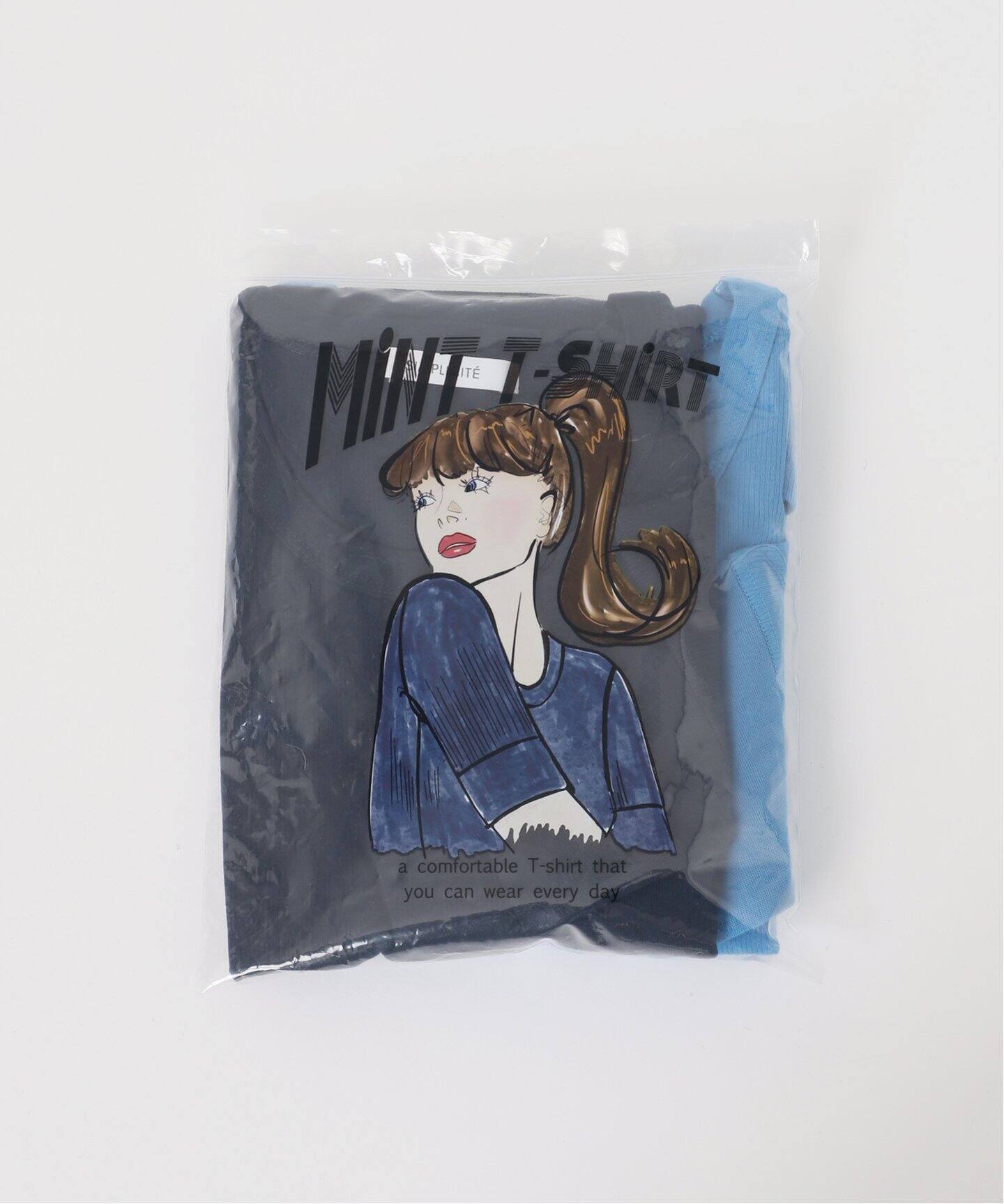 2枚セット》ウォッシャブル / ミントBLENDパックTEE（Tシャツ