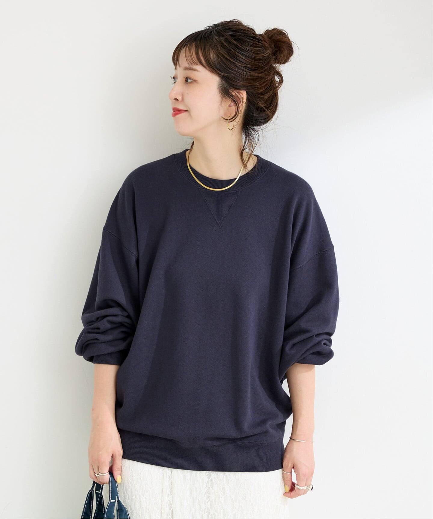 新品未使用B.C STOCK ウォッシャブル / ビッグスウェット ウォッシャブル / バックプリントプルオーバー（スウェット