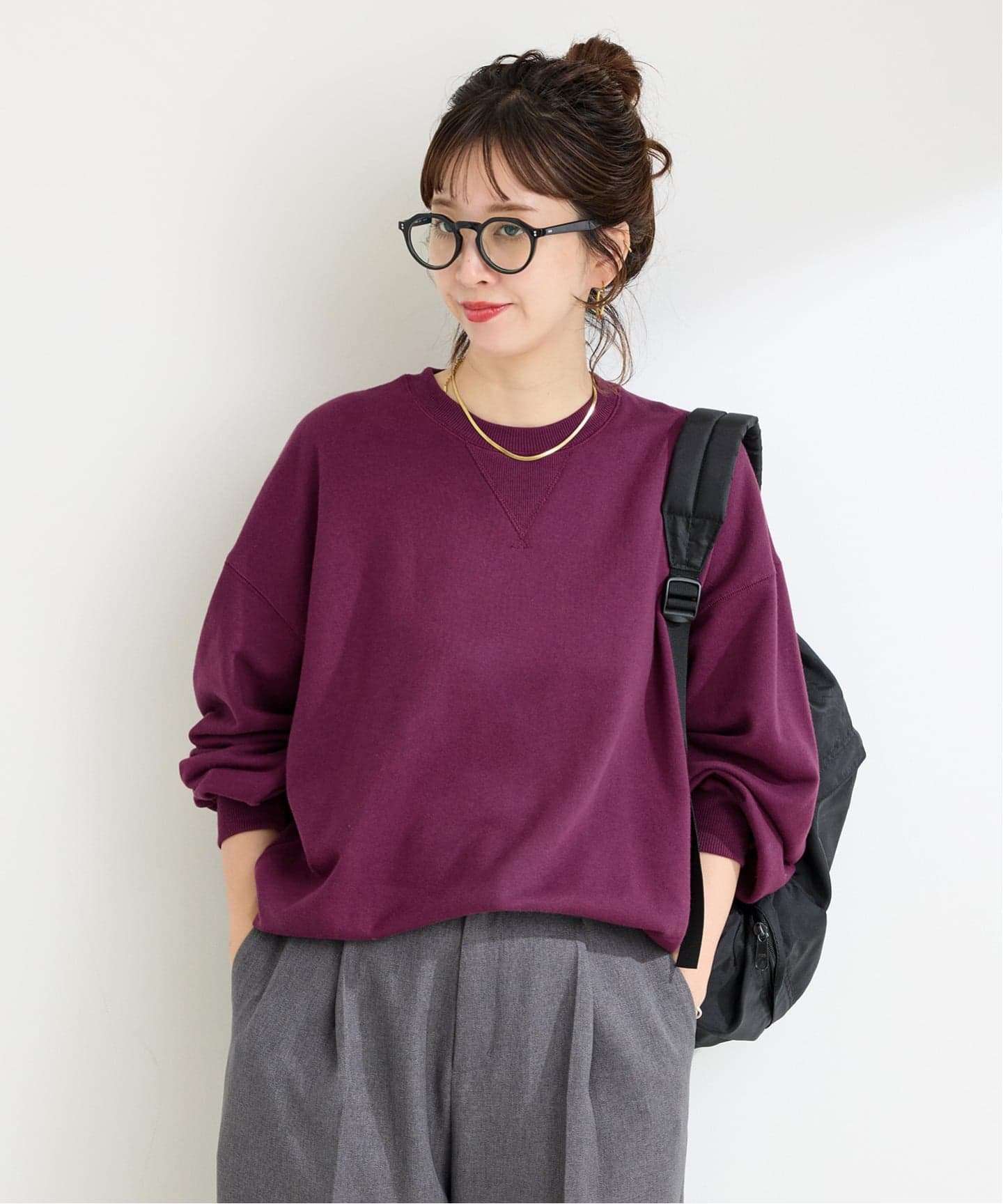 新品未使用B.C STOCK ウォッシャブル / ビッグスウェット B.C STOCK｜ウォッシャブル / リラックスシルエットスウェット