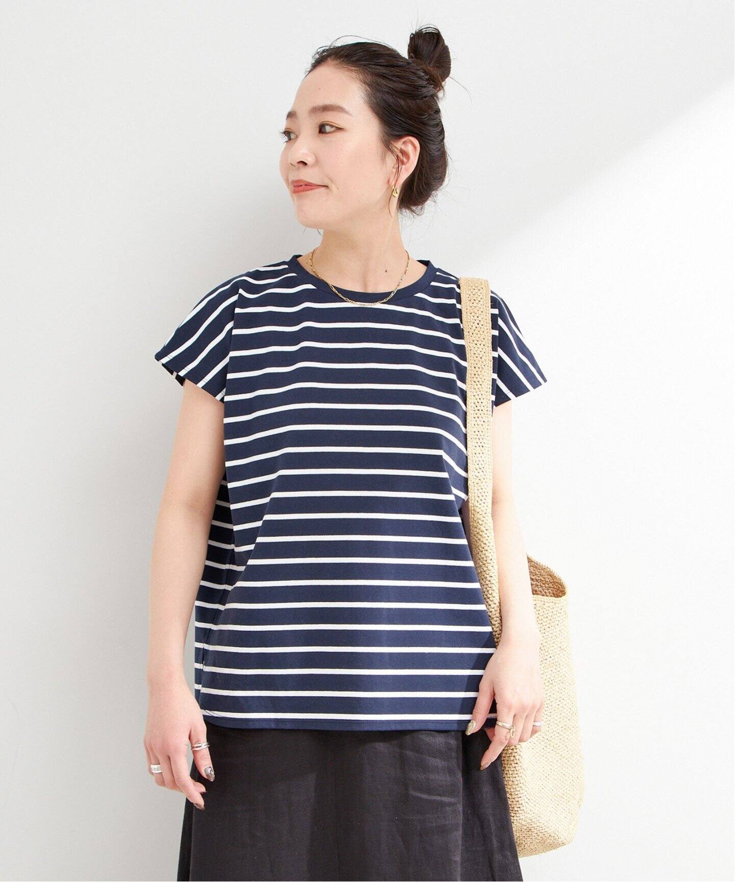 tシャツ バックリボンボーダープルオーバー レディース バックリボンボーダープルオーバーカットソー | FREDY & GLOSTER