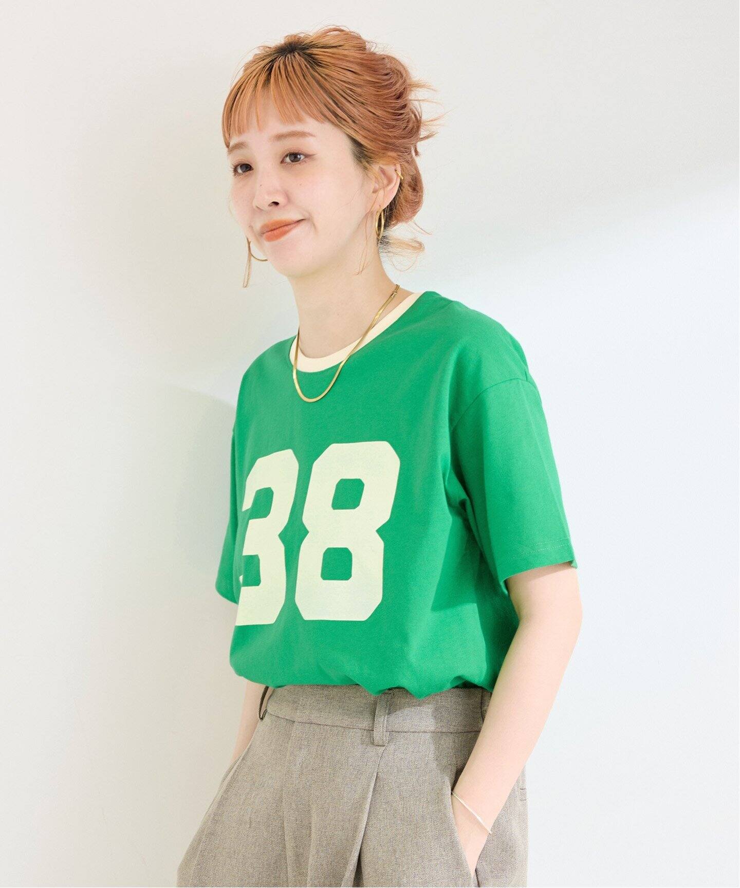 ウォッシャブル / Gleamy/グリーミー ナンバリングTシャツ（T
