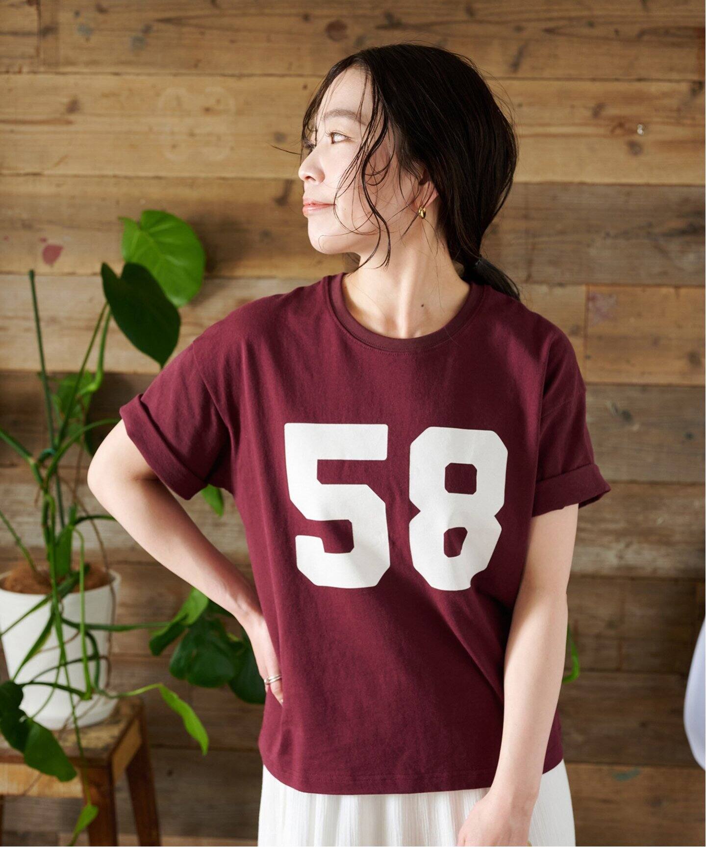 ウォッシャブル / Gleamy/グリーミー ナンバリングTシャツ（Tシャツ