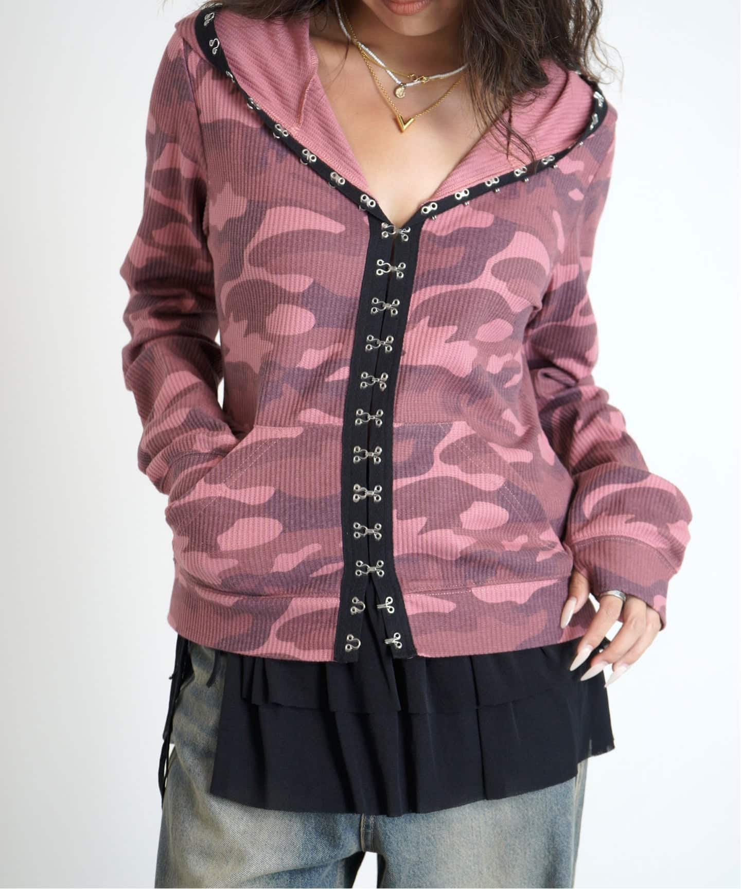 ワッフルHOODIE(パーカー)|JOINT WORKS(ジョイントワークス ワッフルHOODIE(パーカー)|JOINT WORKS(ジョイントワークス