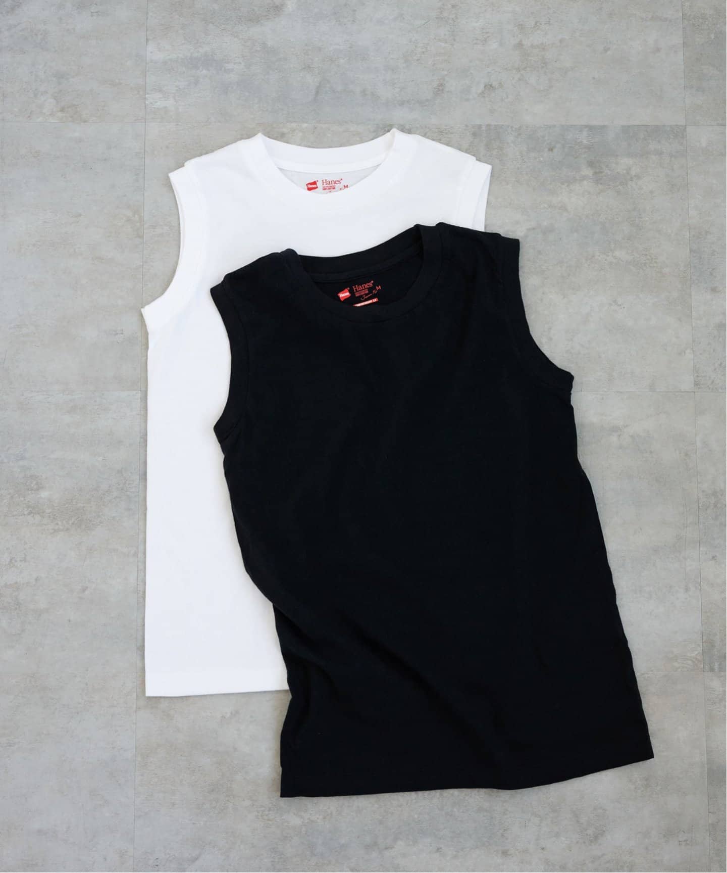 2枚セット》Hanes/ヘインズ 2P JAPAN FIT for Her スリーブレス
