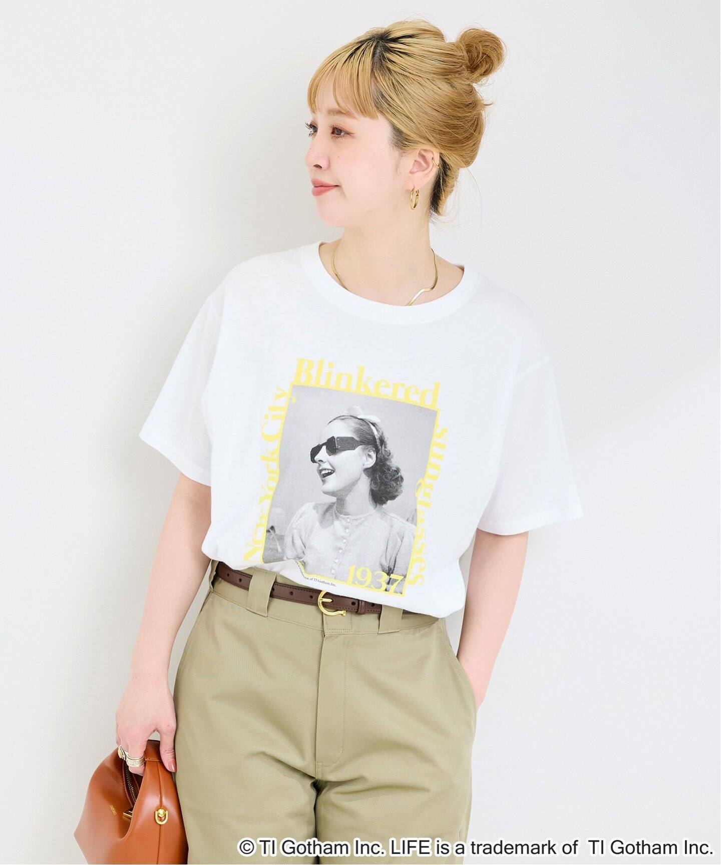 マウスラビット　Tシャツ 白　クリーム色 イェソン　YESTHEDAY 韓国 GOOD ROCK SPEED/グッドロックスピード LIFE PICTURE COLLECTION