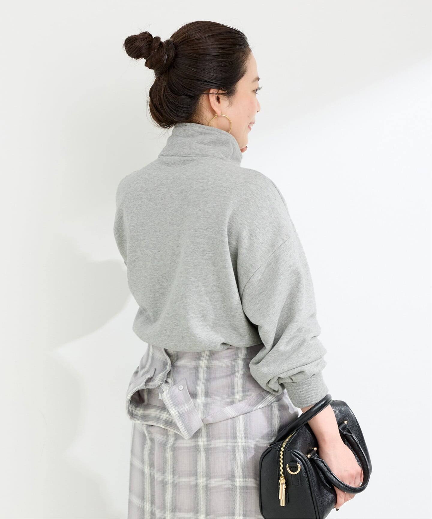 ウォッシャブル / Champion/チャンピオン CVC French Terry HALF ZIP