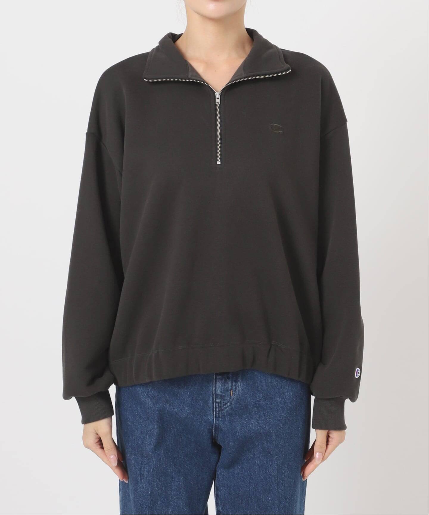 ウォッシャブル / Champion/チャンピオン CVC French Terry HALF ZIP