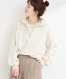 ウォッシャブル / Champion/チャンピオン CVC French Terry HALF ZIP SWEAT
