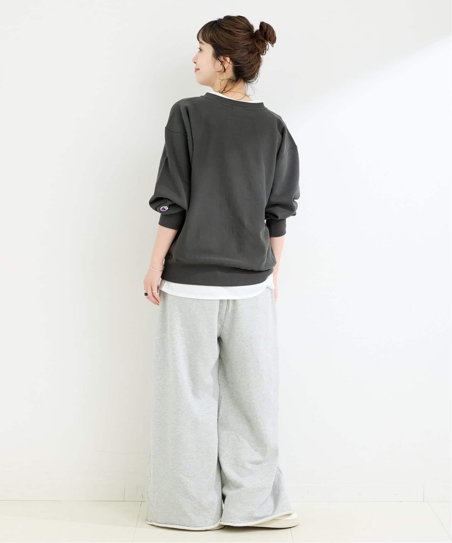 BOOWY スウェット　長袖　レア スウェットライクニットプルオーバー｜WOMEN｜250HAG70-339I