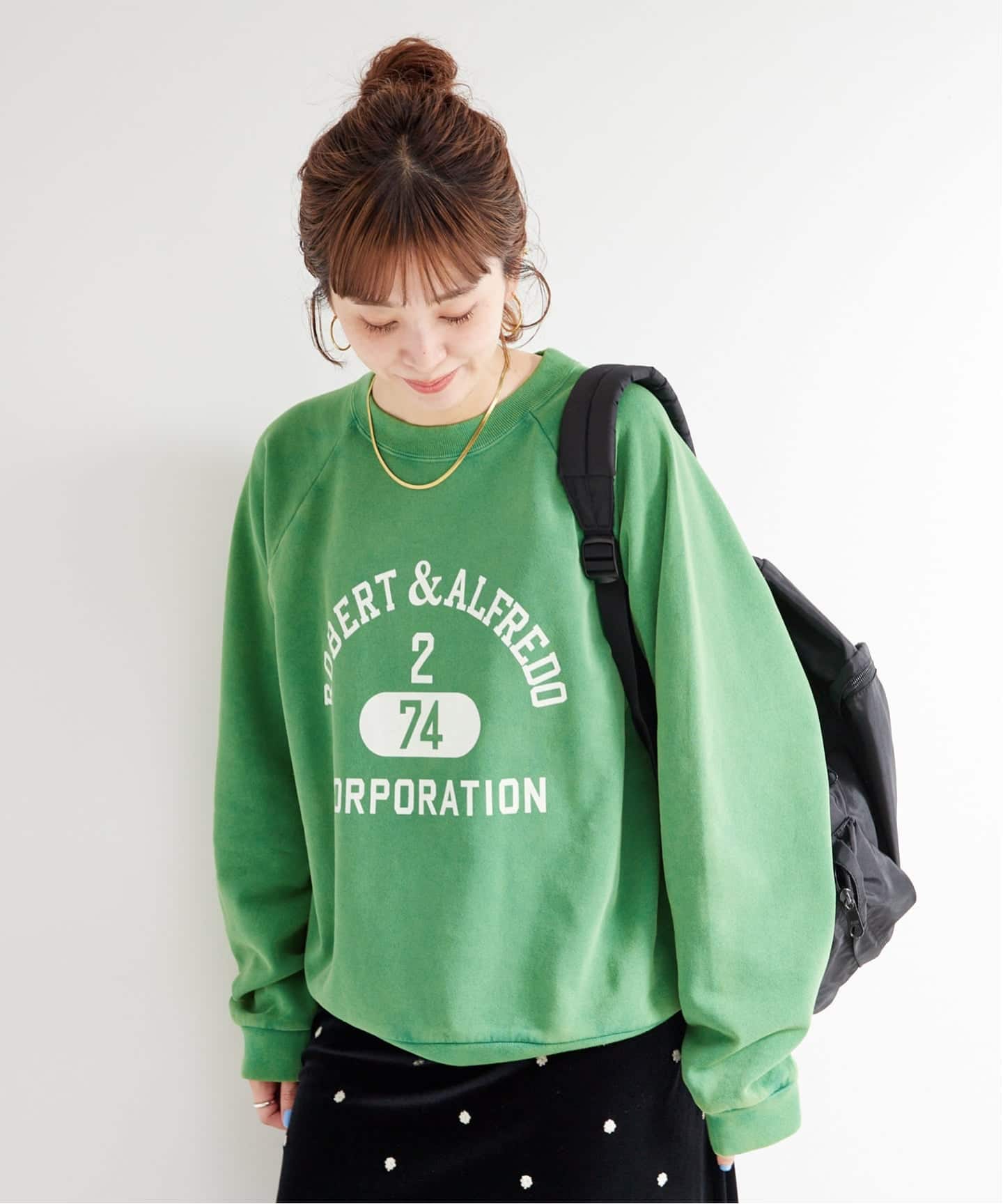 “Scotch & Soda” チェストアートワークスウェットシャツ Mint 予約》athletic wear MASON / アスレティックウェア メイソン