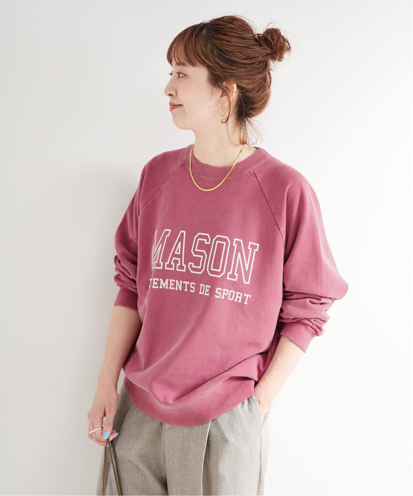athletic wear MASON / アスレティックウェア メイソン 別注 ロゴ