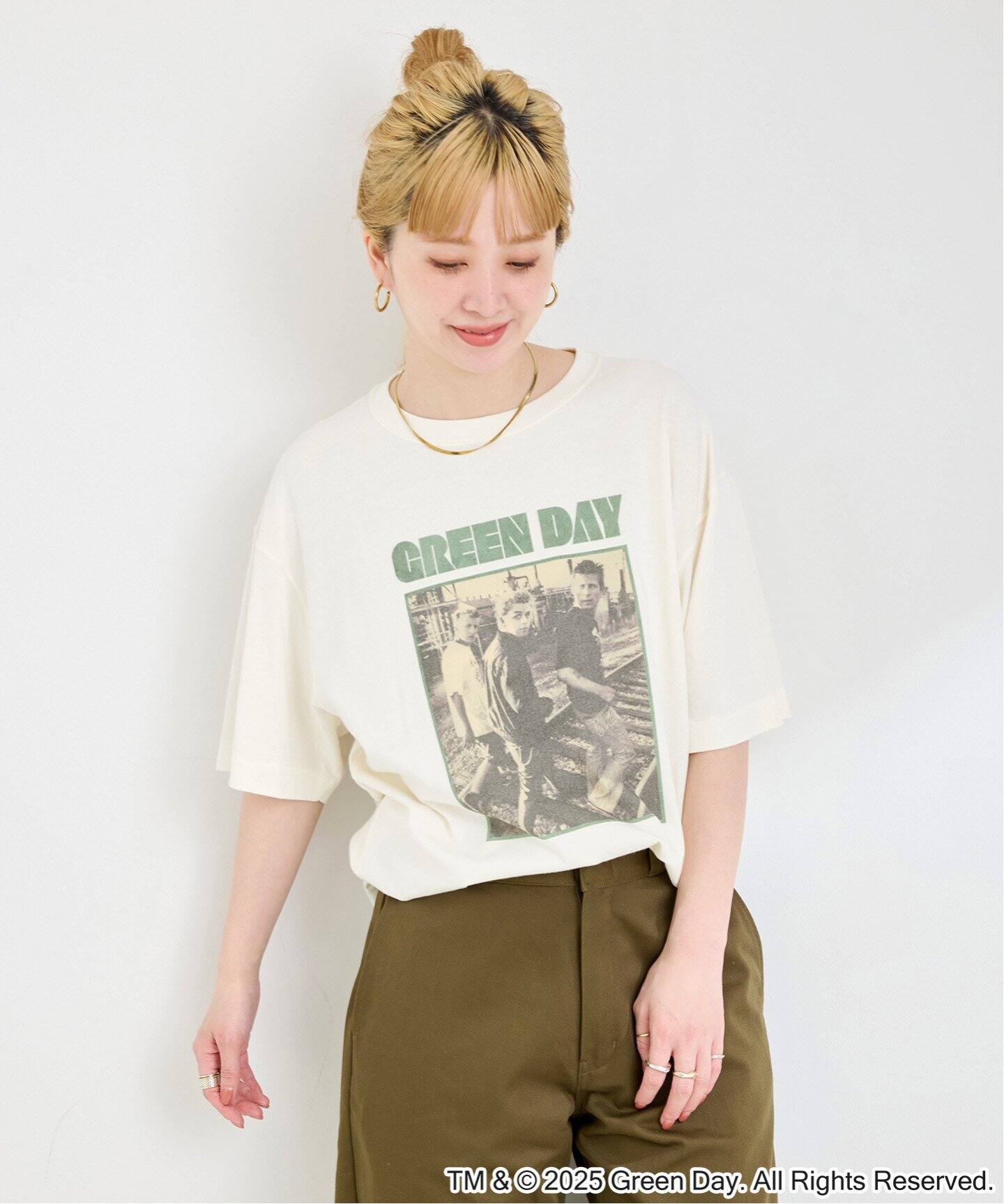Tシャツ・カットソー Golden  'Becca' shirt (GWP00589P00062750100 50100) Blue T-shirt with print Golden Goose Kids - Vitkac AS