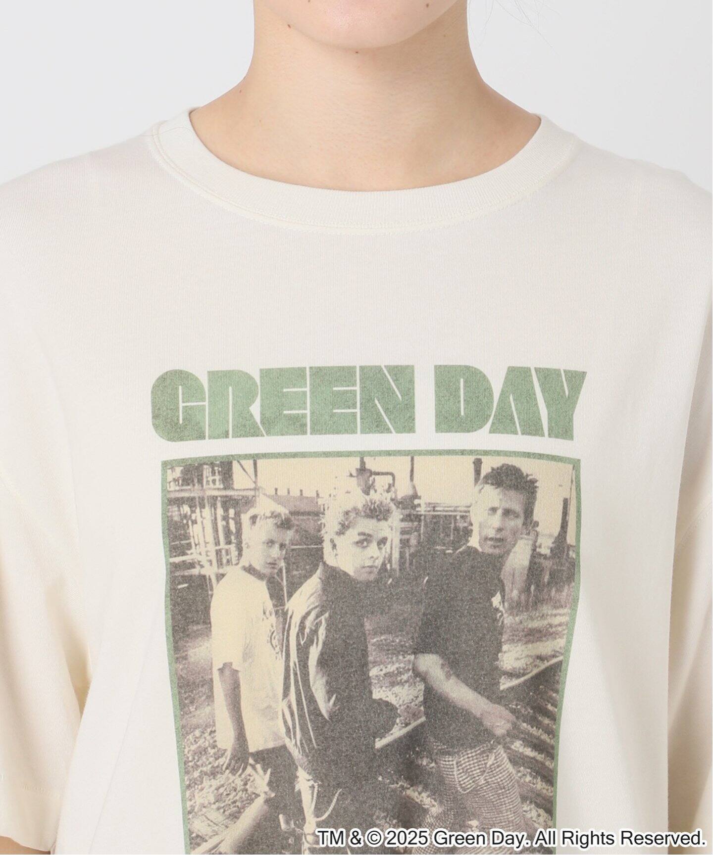 E 2423【ジャージーズボディXLグリーン】アメリカユーズドTシャツ 中古・古着通販】stussy (ステューシー) ボーダーTシャツ