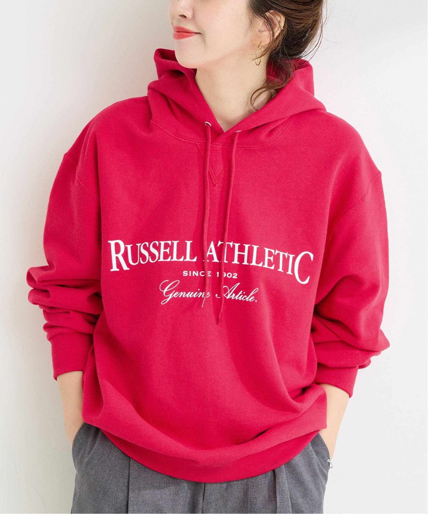 RUSSELL ATHLETIC / ラッセル・アスレティック 別注 裏毛ロゴ 
