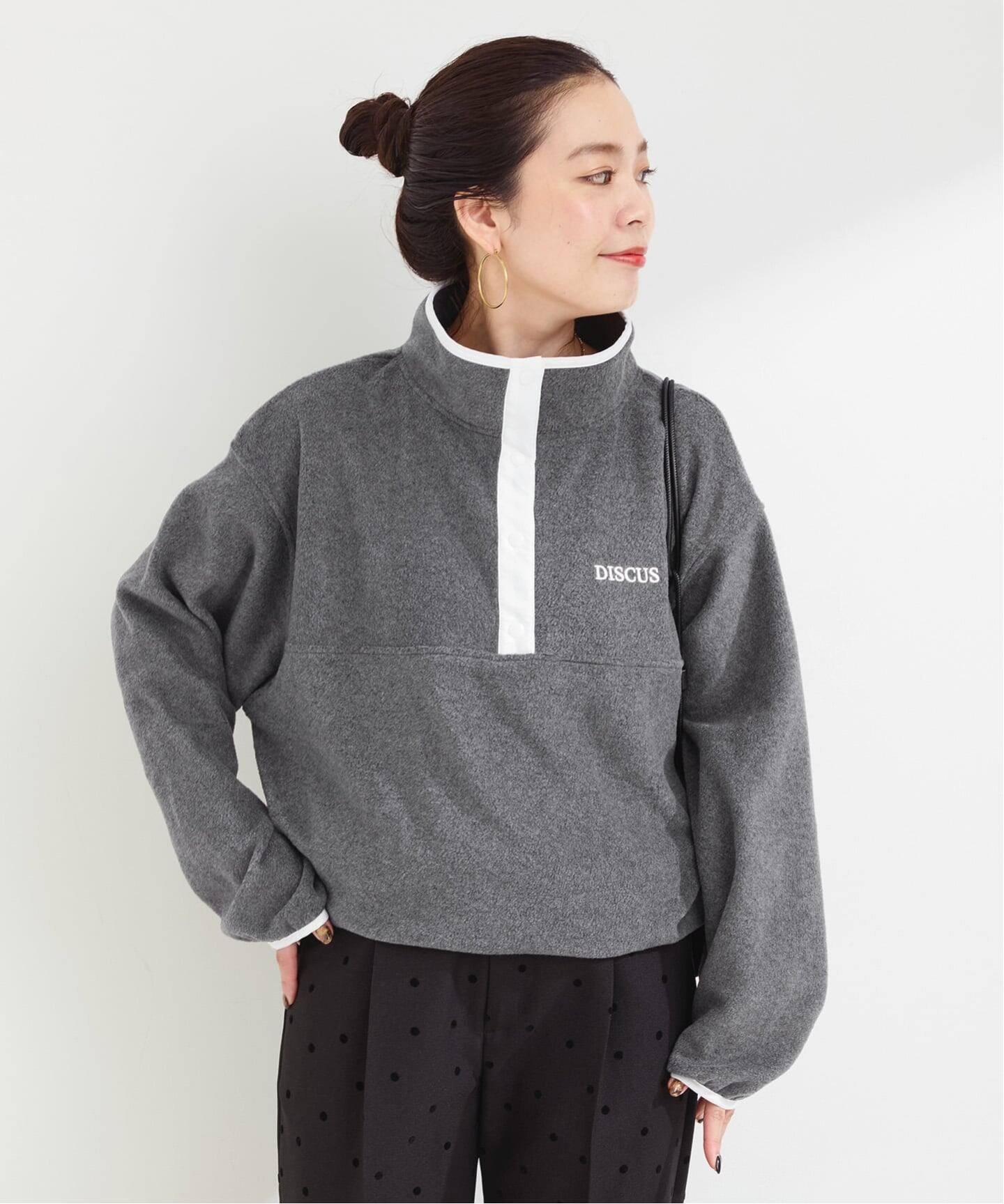 DISCUS ATHLETIC/ディスカス アスレチック 別注 フリースプルオーバー