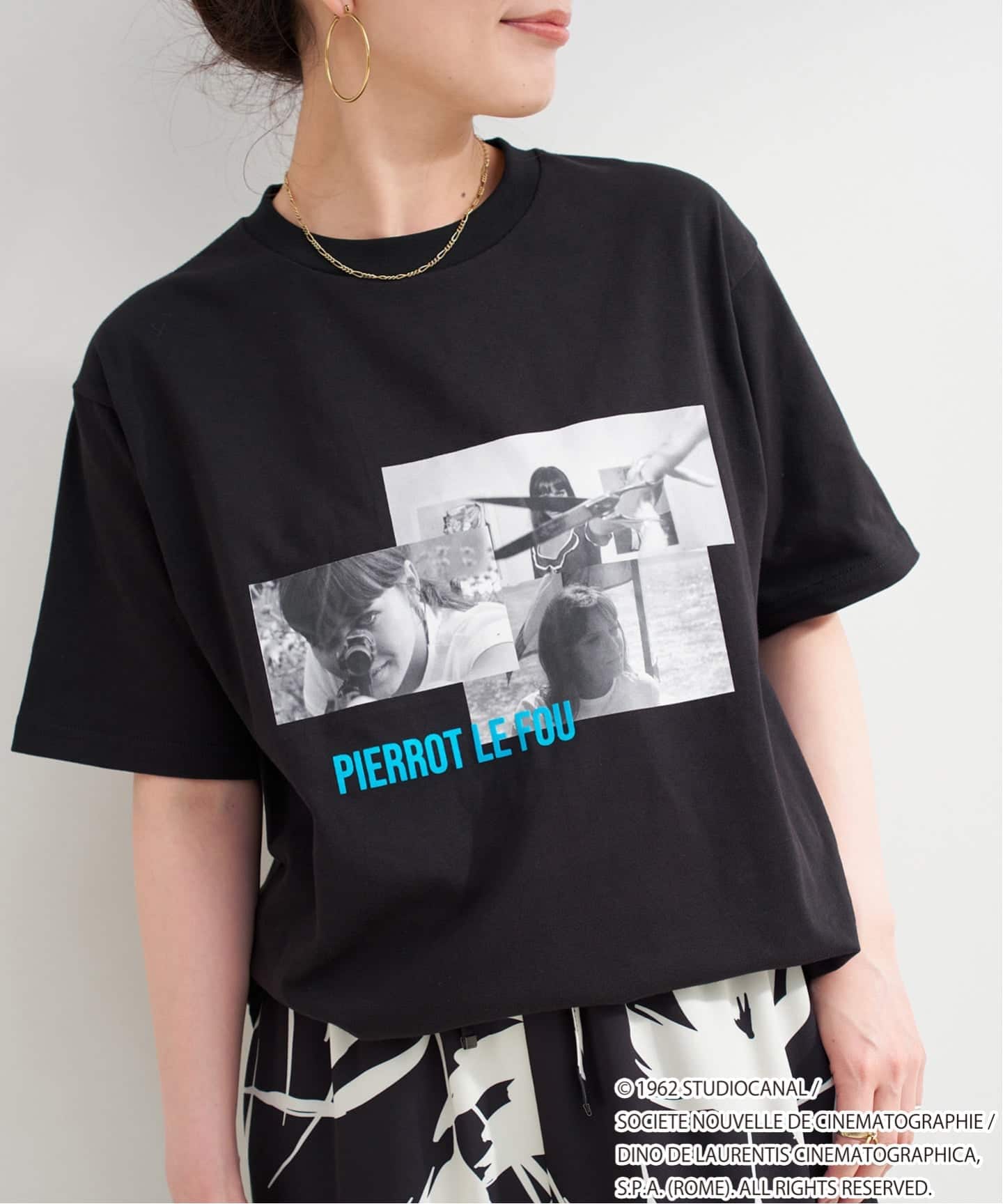 TRICOMER/トリコメル 別注 GODARD PIERROT LE FOU TEE
