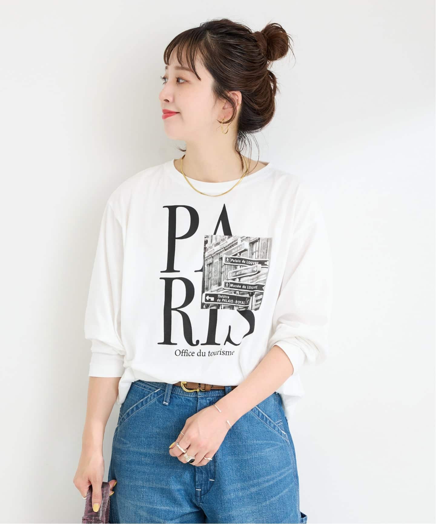 MCL/エムシーエル 別注 ロゴ L/S TEE（Tシャツ／カットソー）｜B.C