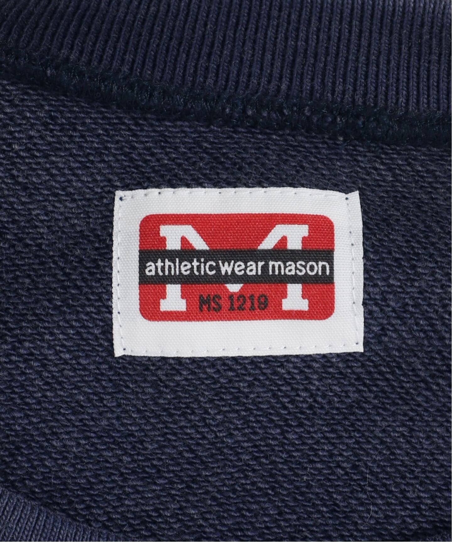 追加》【WEB限定】athletic wear MASON / 別注 ロゴスウェット