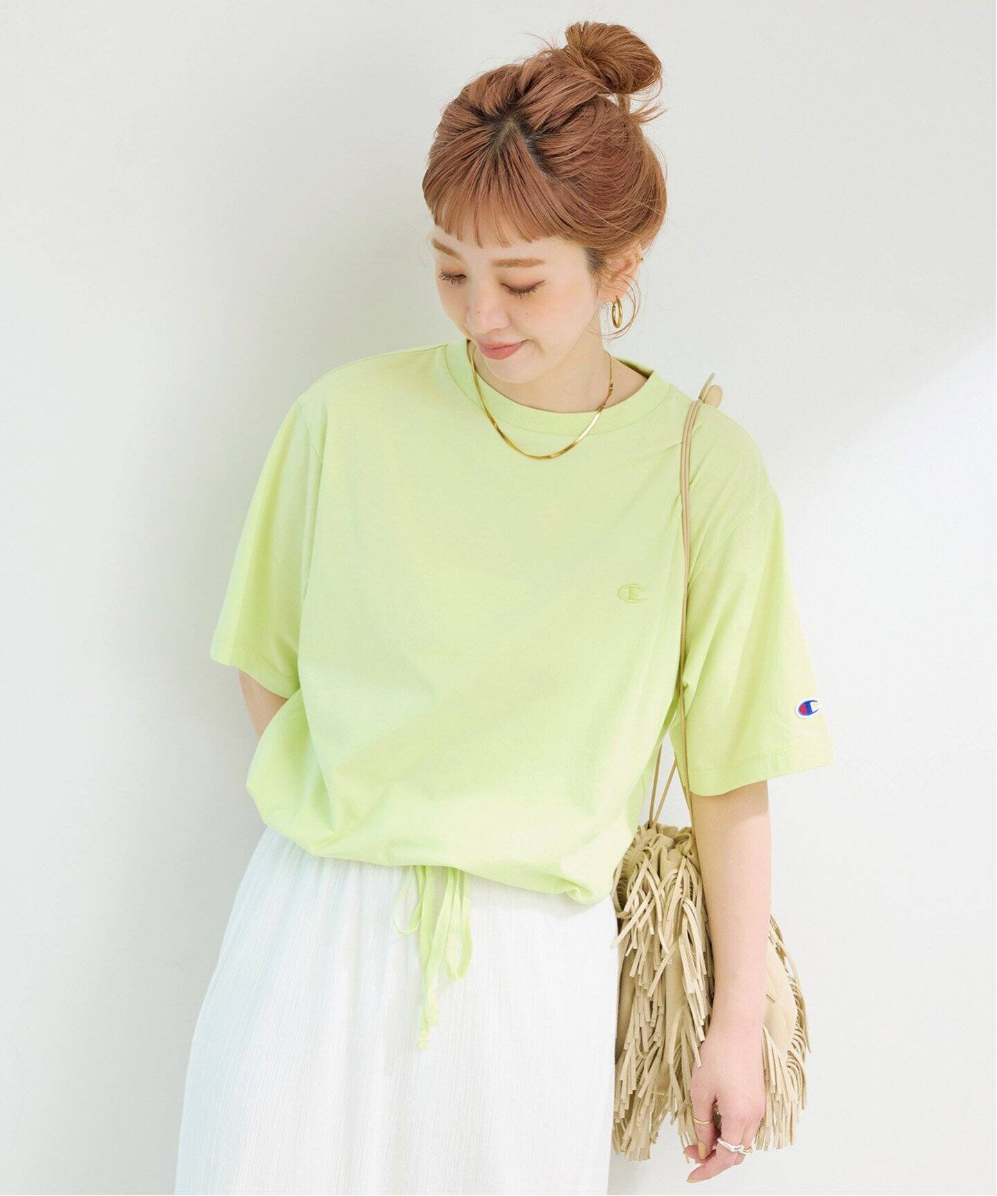 Champion/チャンピオン 別注 ドロストS/S TEE（Tシャツ