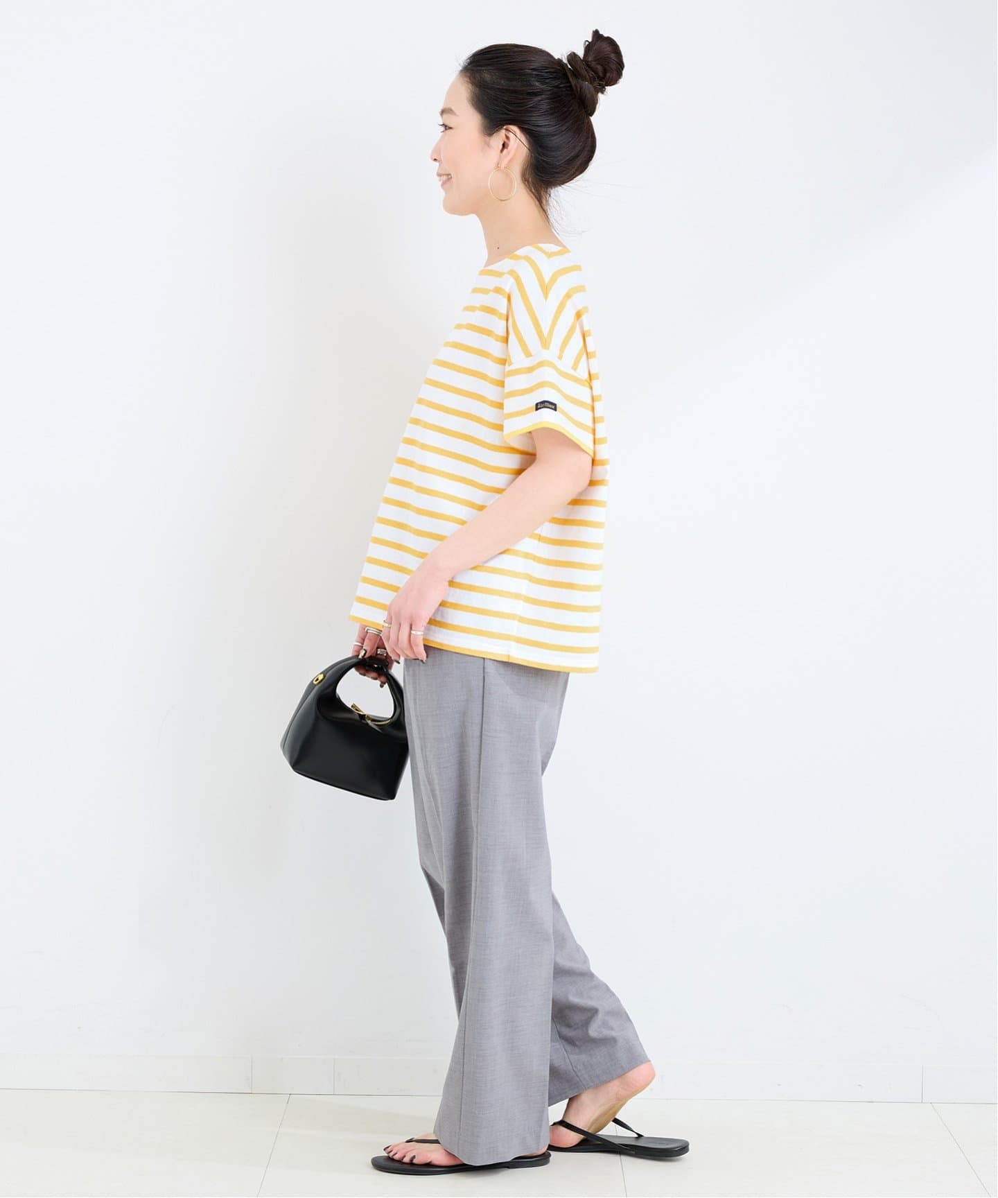 LE MINOR/ルミノア ボーダーS/STEE（Tシャツ／カットソー）｜B.C