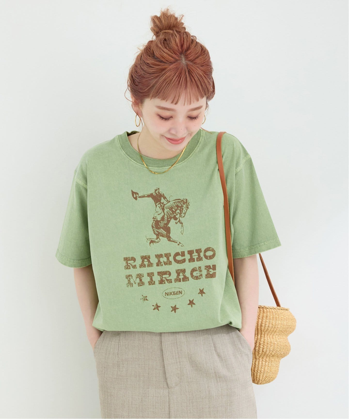 NIKBEN / ニックベン 別注 カウボーイTEE（Tシャツ／カットソー