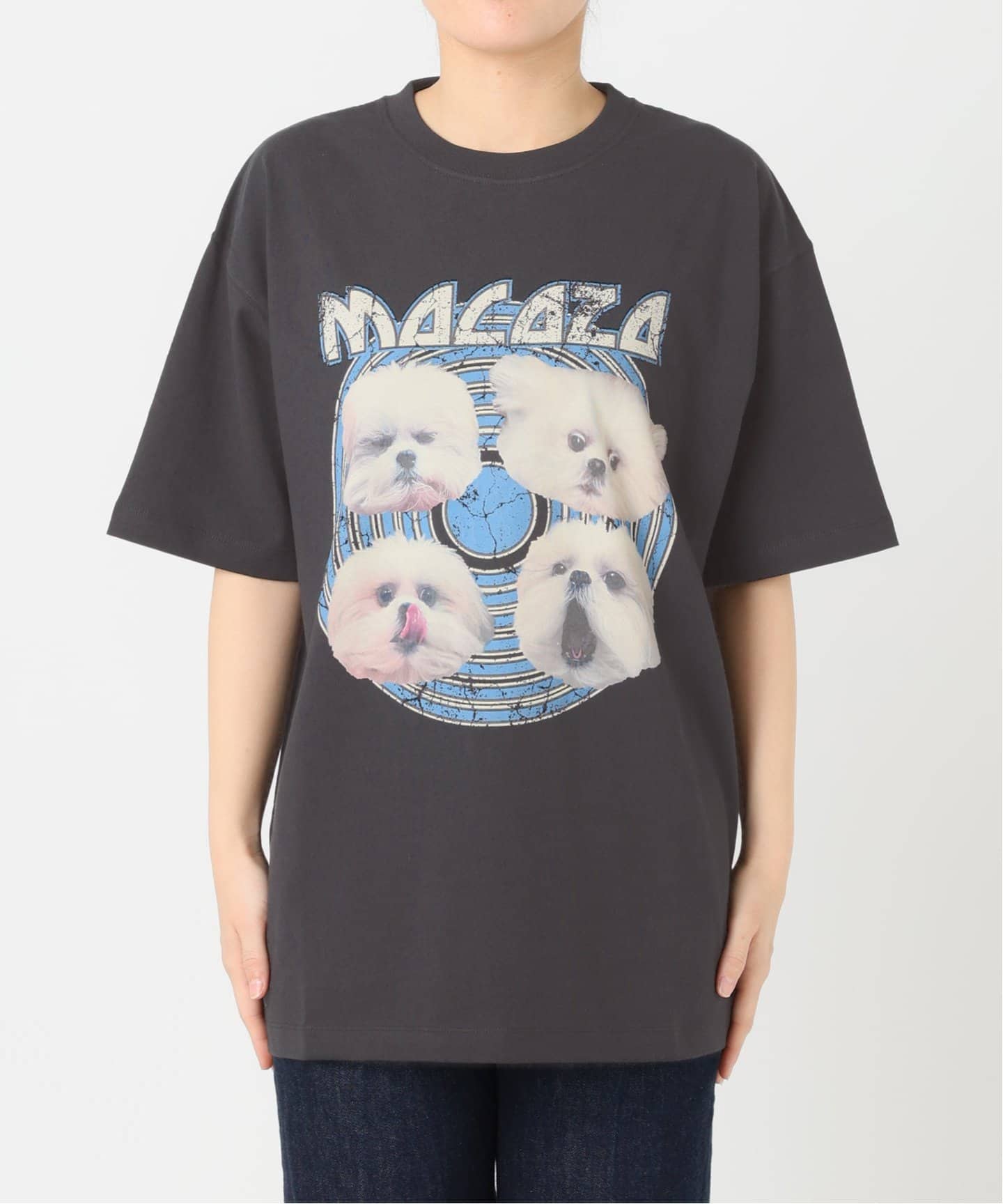 モコゾウ　Tシャツ　B.C STOCK ポメラニアン　シーズー 楽天市場】【WEB+一部店舗限定】モコゾウ ロックTEE2 B.C STOCK