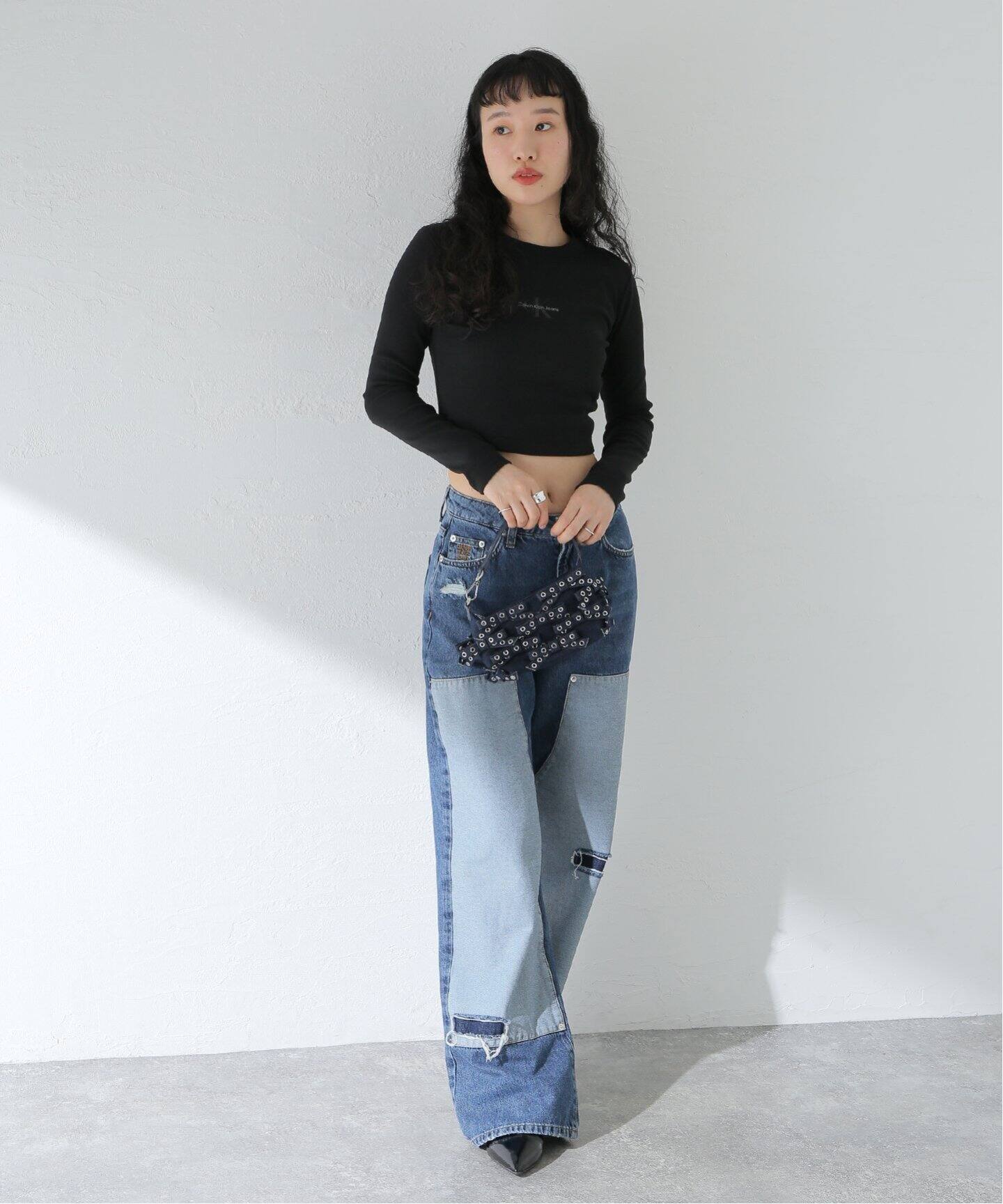 Calvin Klein Jeans / カルバン クライン ジーンズ A- LS MONOGRAM