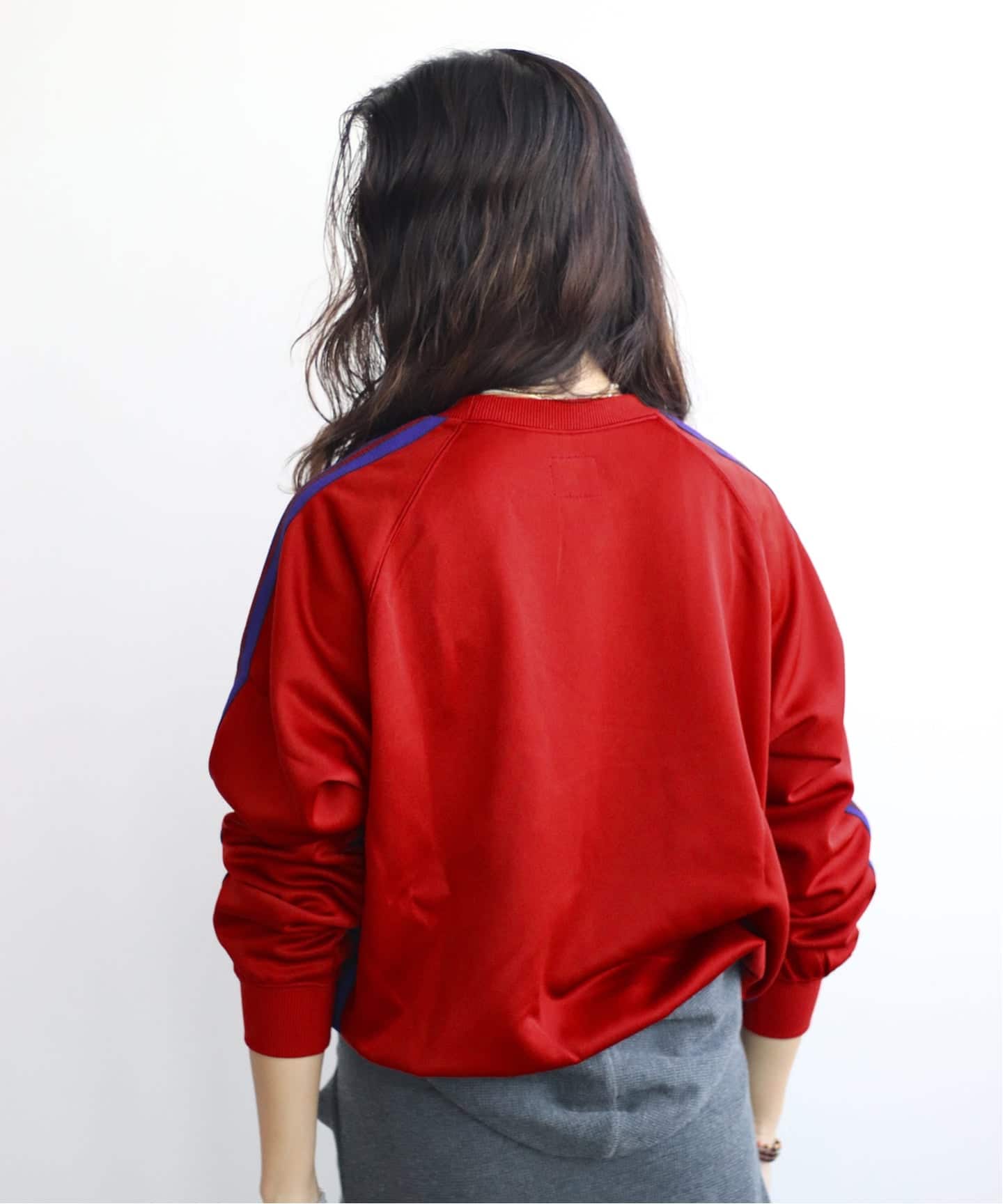 NEEDLES/ニードルズTrack Crew Neck Shirt-PolySmooth（Tシャツ