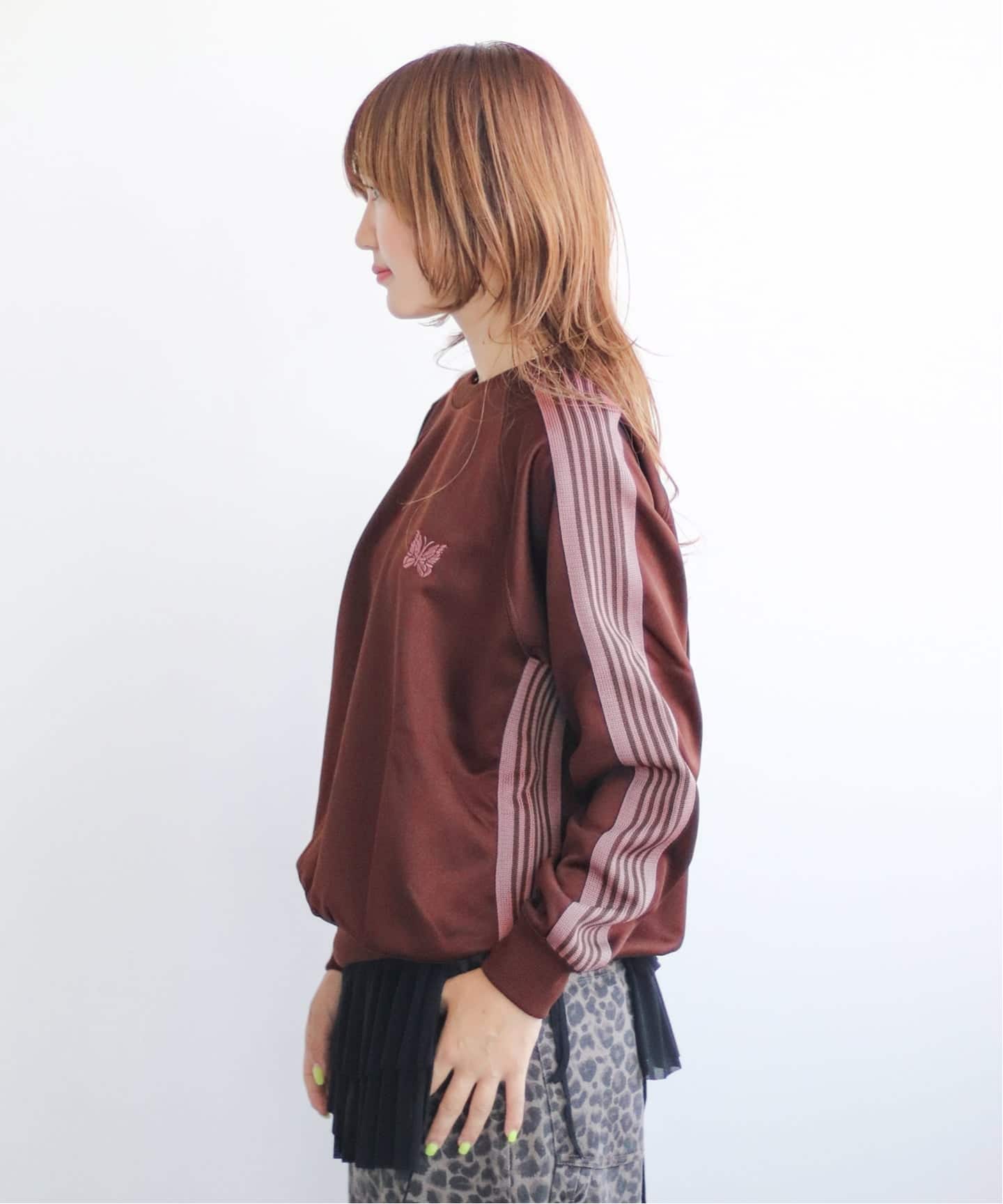 NEEDLES/ニードルズTrack Crew Neck Shirt-PolySmooth（Tシャツ