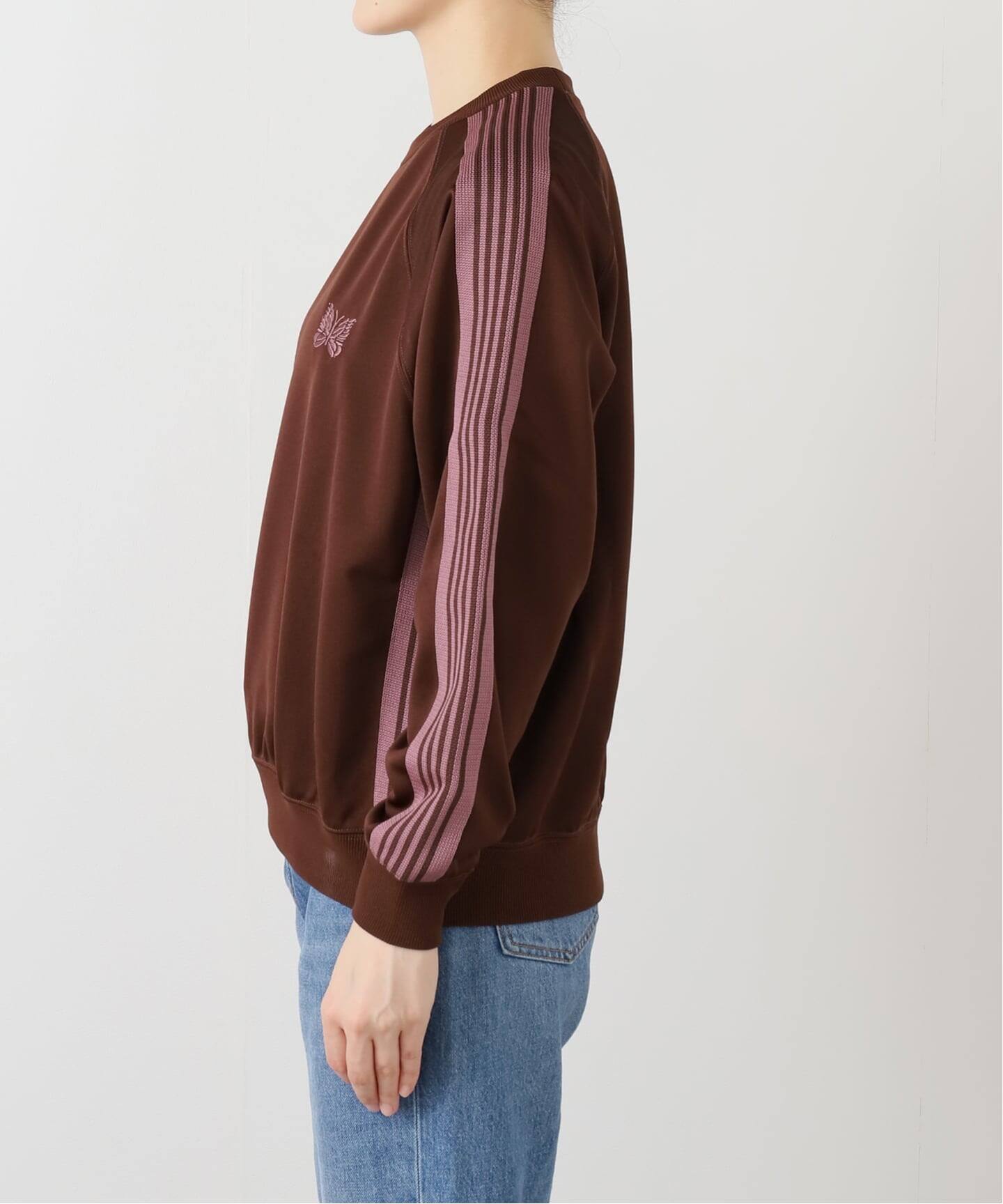 NEEDLES/ニードルズTrack Crew Neck Shirt-PolySmooth（Tシャツ