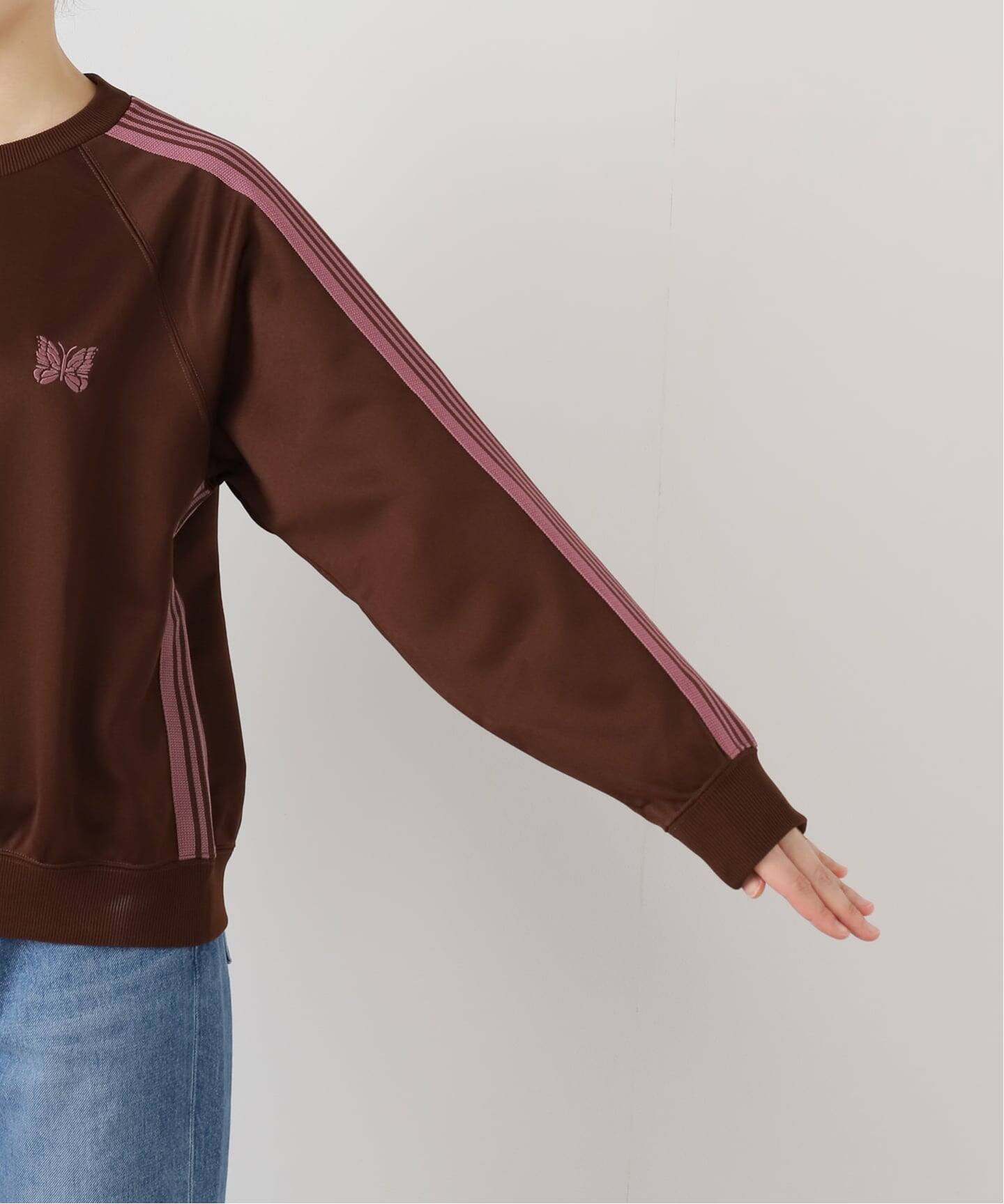 NEEDLES/ニードルズTrack Crew Neck Shirt-PolySmooth（Tシャツ