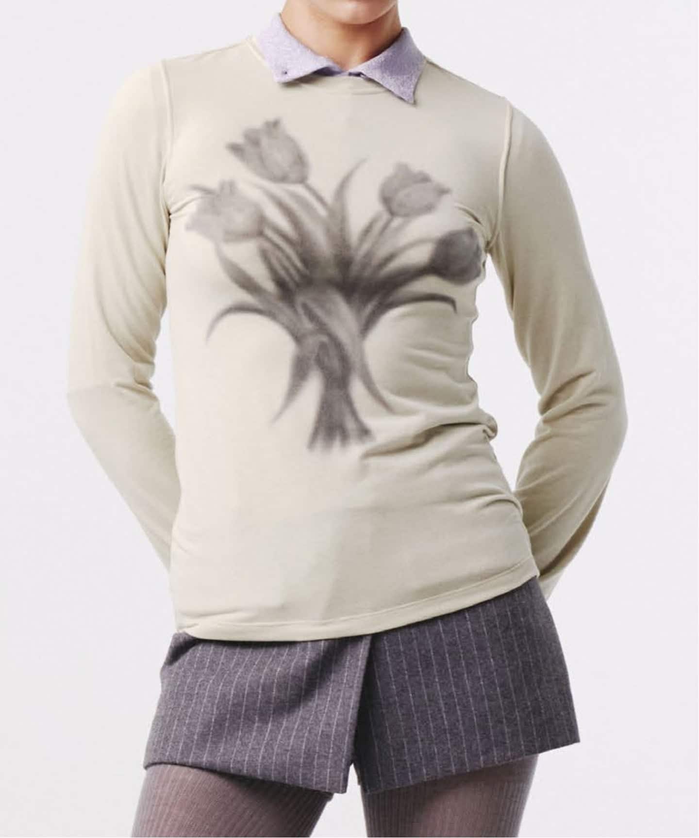 Kijun/キジュンRomantic Jersey Top