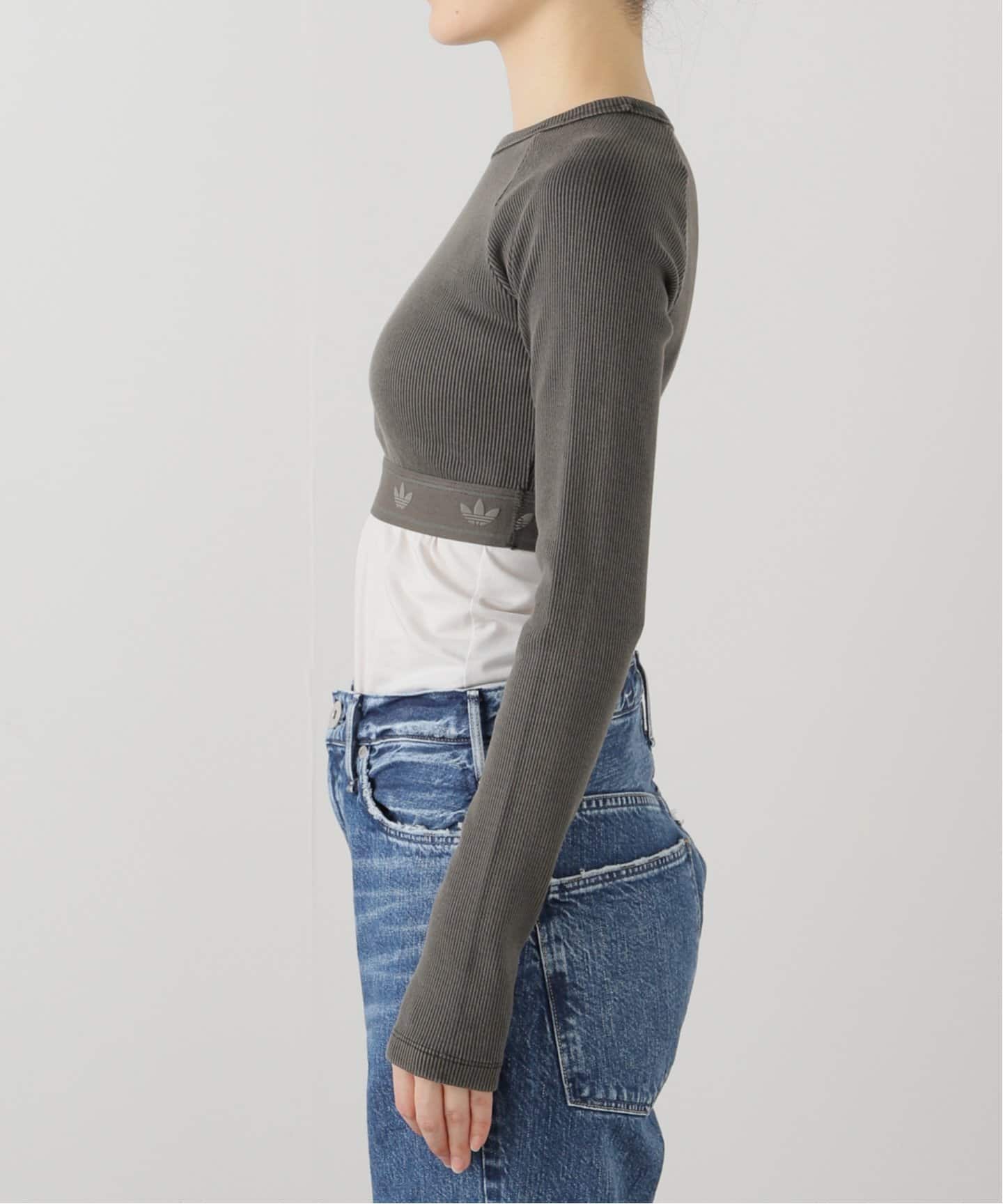 adidas/アディダスRIB LS TOP（Tシャツ／カットソー）｜JOINT