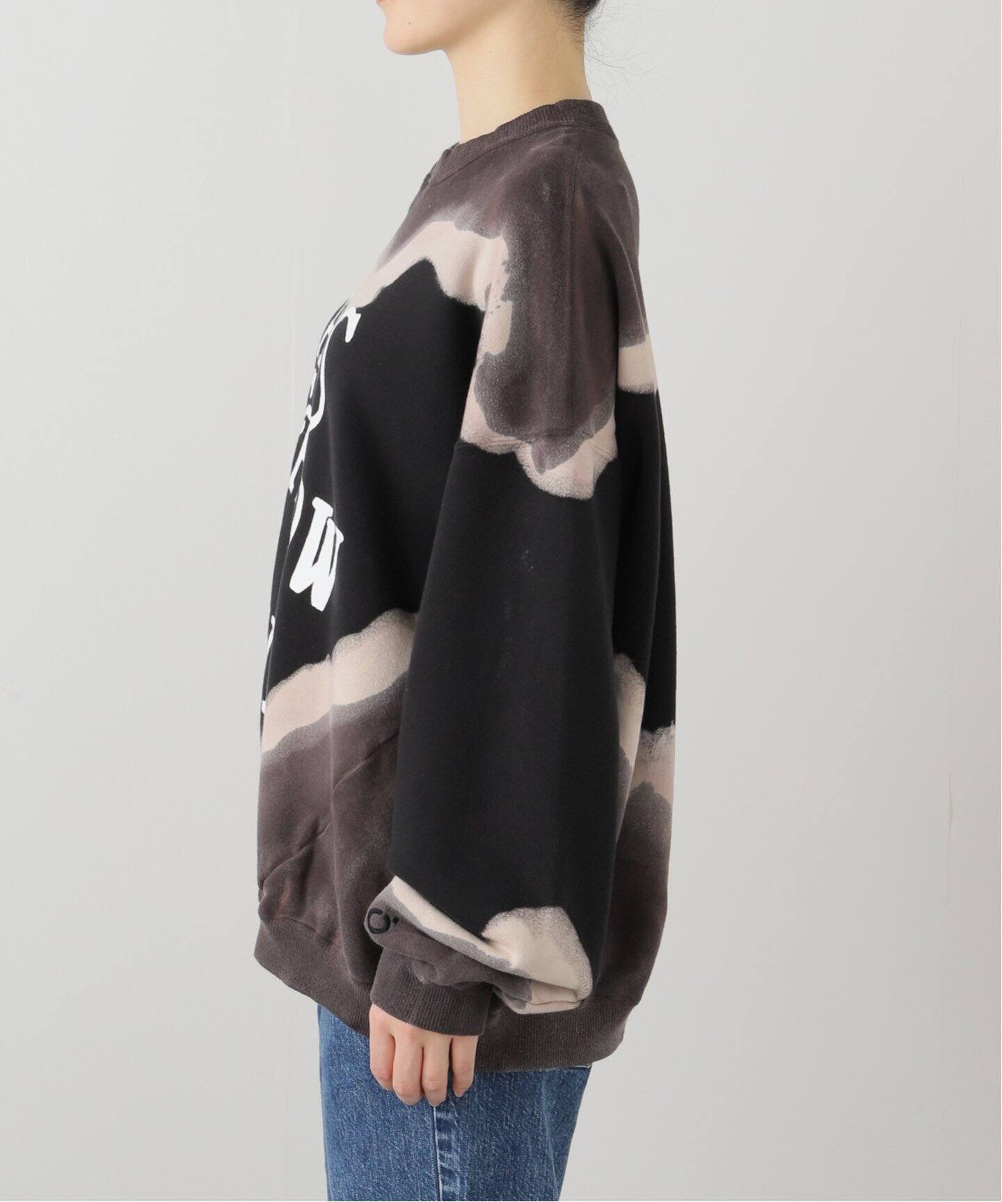 NOMARHYTHM TEXTILE】 Hand Dye Twist Sweat - Print（スウェット