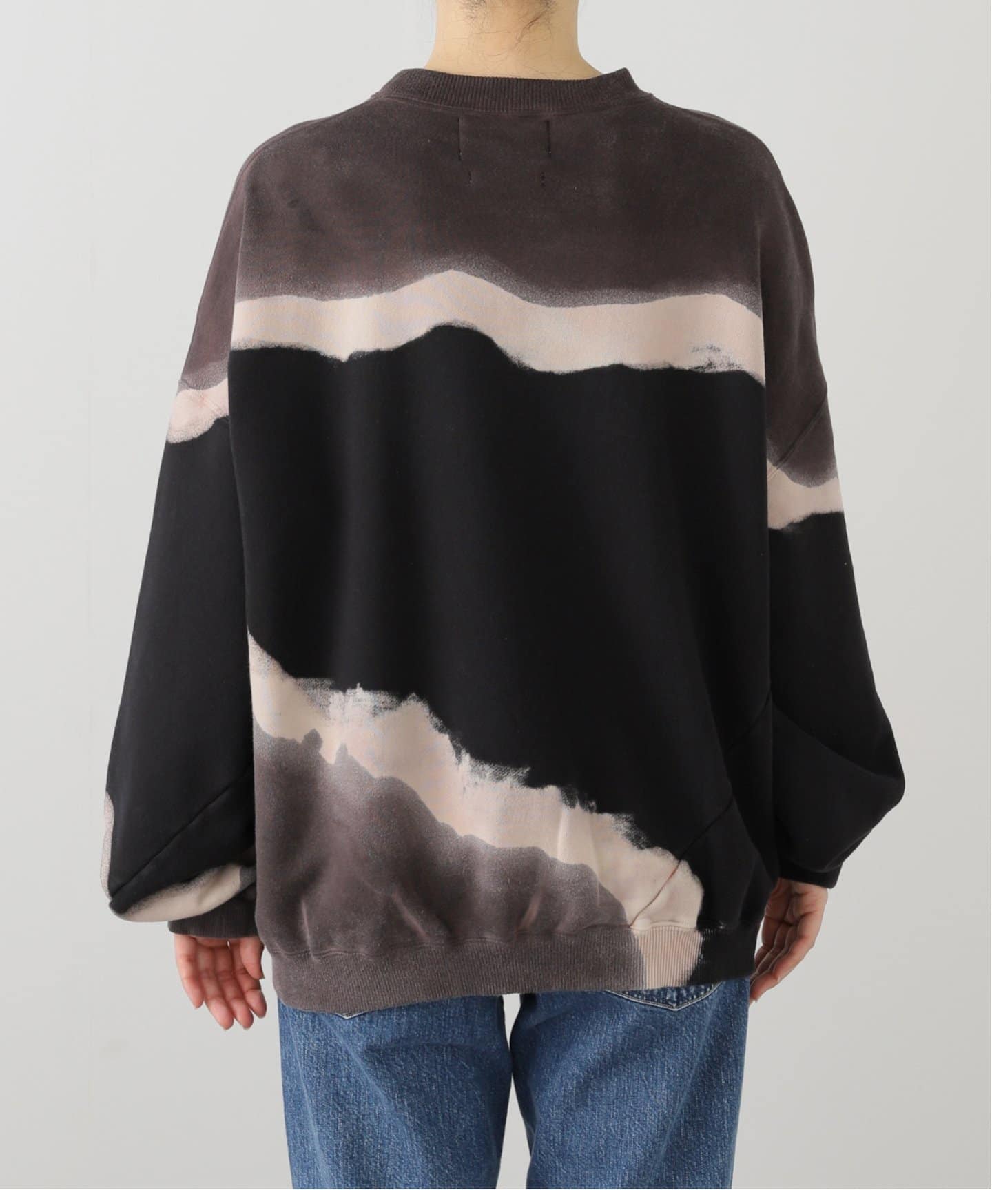 NOMARHYTHM TEXTILE】 Hand Dye Twist Sweat - Print（スウェット