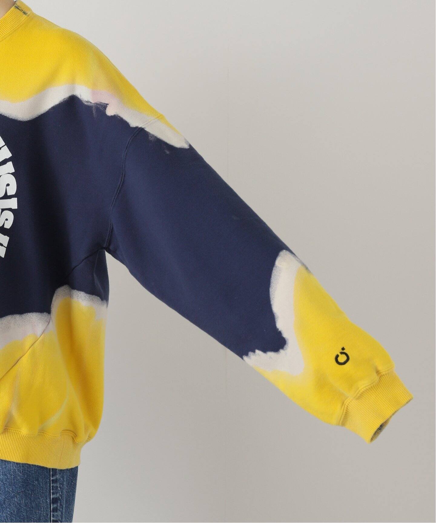 NOMARHYTHM TEXTILE】Hand Dye Twist Sweat - Print（スウェット 