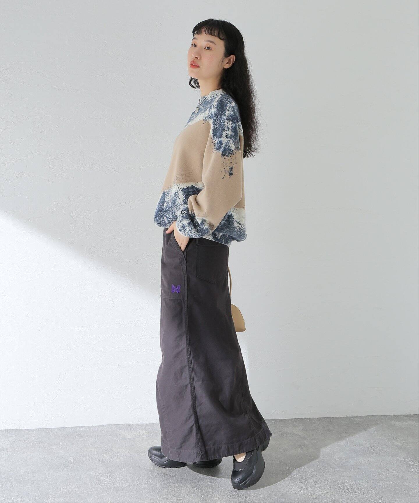 NOMARHYTHM TEXTILE】Hand Dye Twist Sweat（スウェット）｜JOINT 