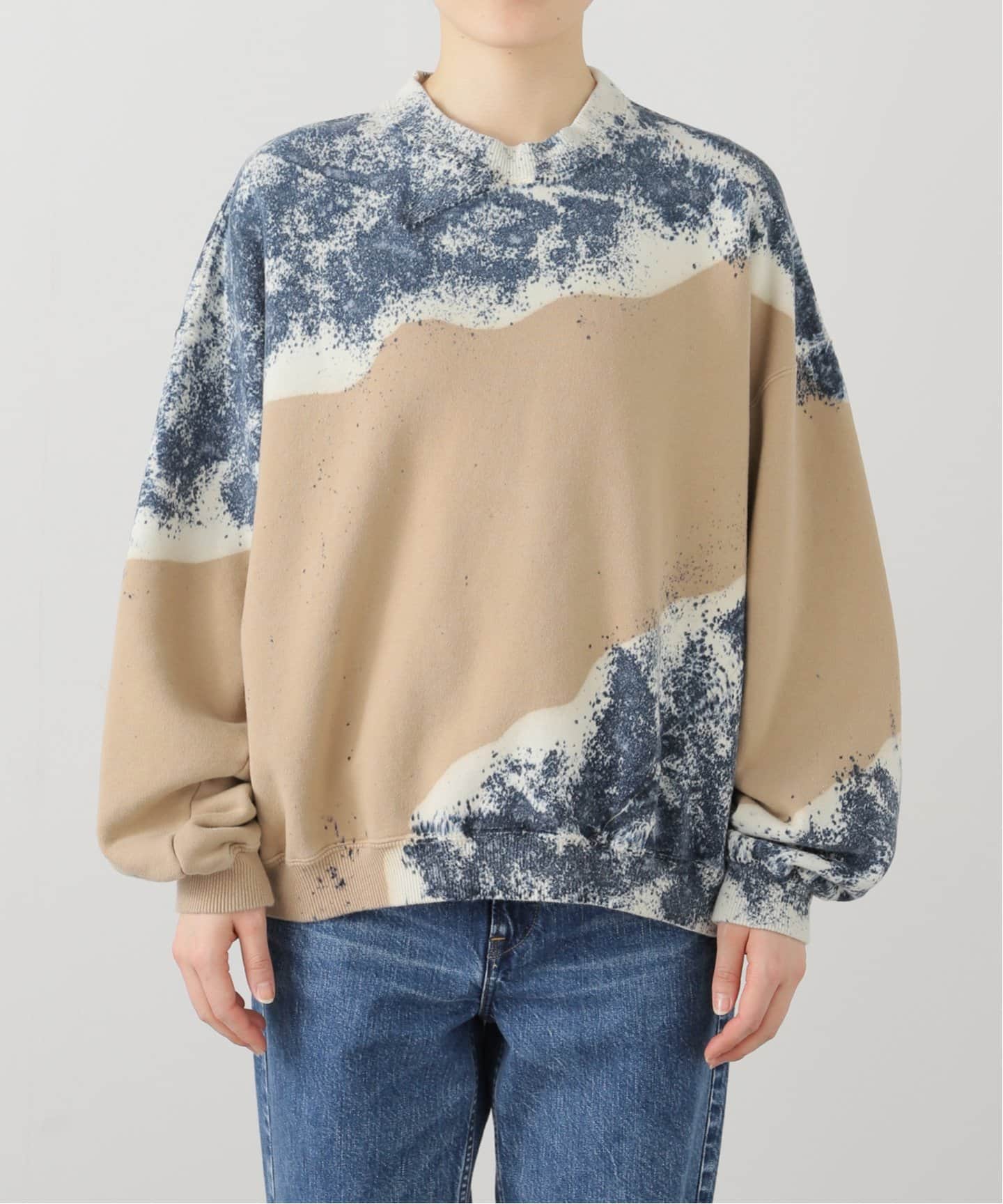 NOMARHYTHM TEXTILE】Hand Dye Twist Sweat(スウェット)|JOINT NOMARHYTHM TEXTILE】Hand Dye Twist Sweat(スウェット)|JOINT