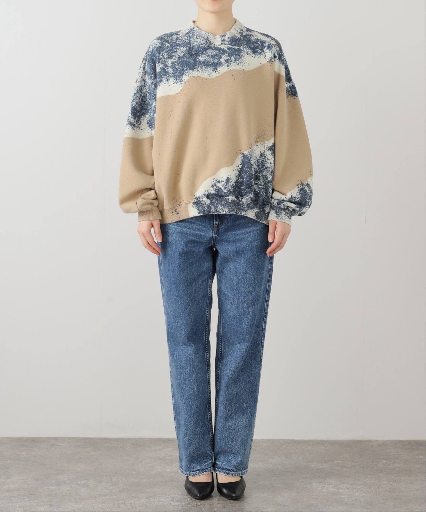 NOMARHYTHM TEXTILE】Hand Dye Twist Sweat(スウェット)|JOINT NOMARHYTHM TEXTILE】Hand Dye Twist Sweat(スウェット)|JOINT