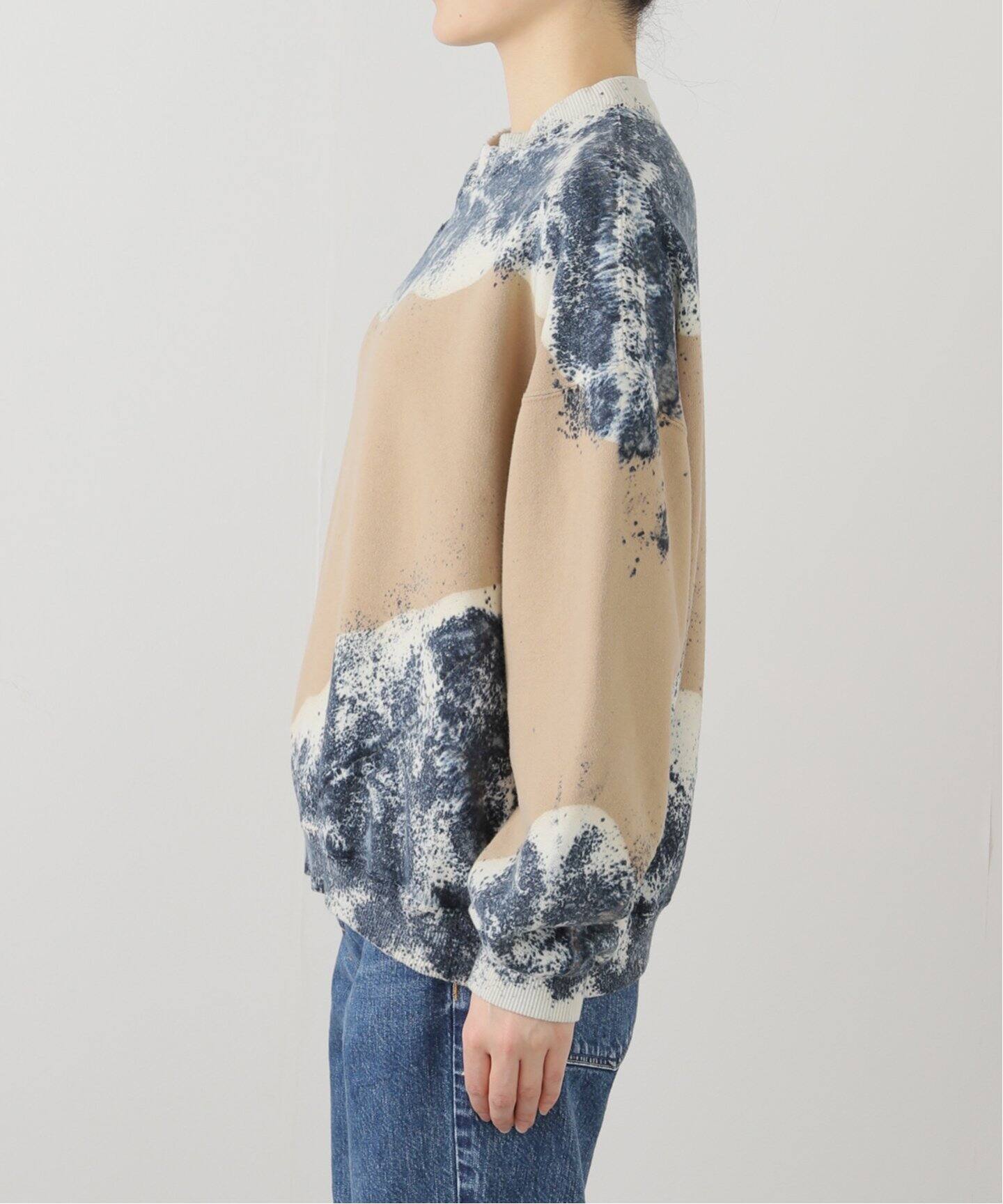 NOMARHYTHM TEXTILE】Hand Dye Twist Sweat（スウェット）｜JOINT