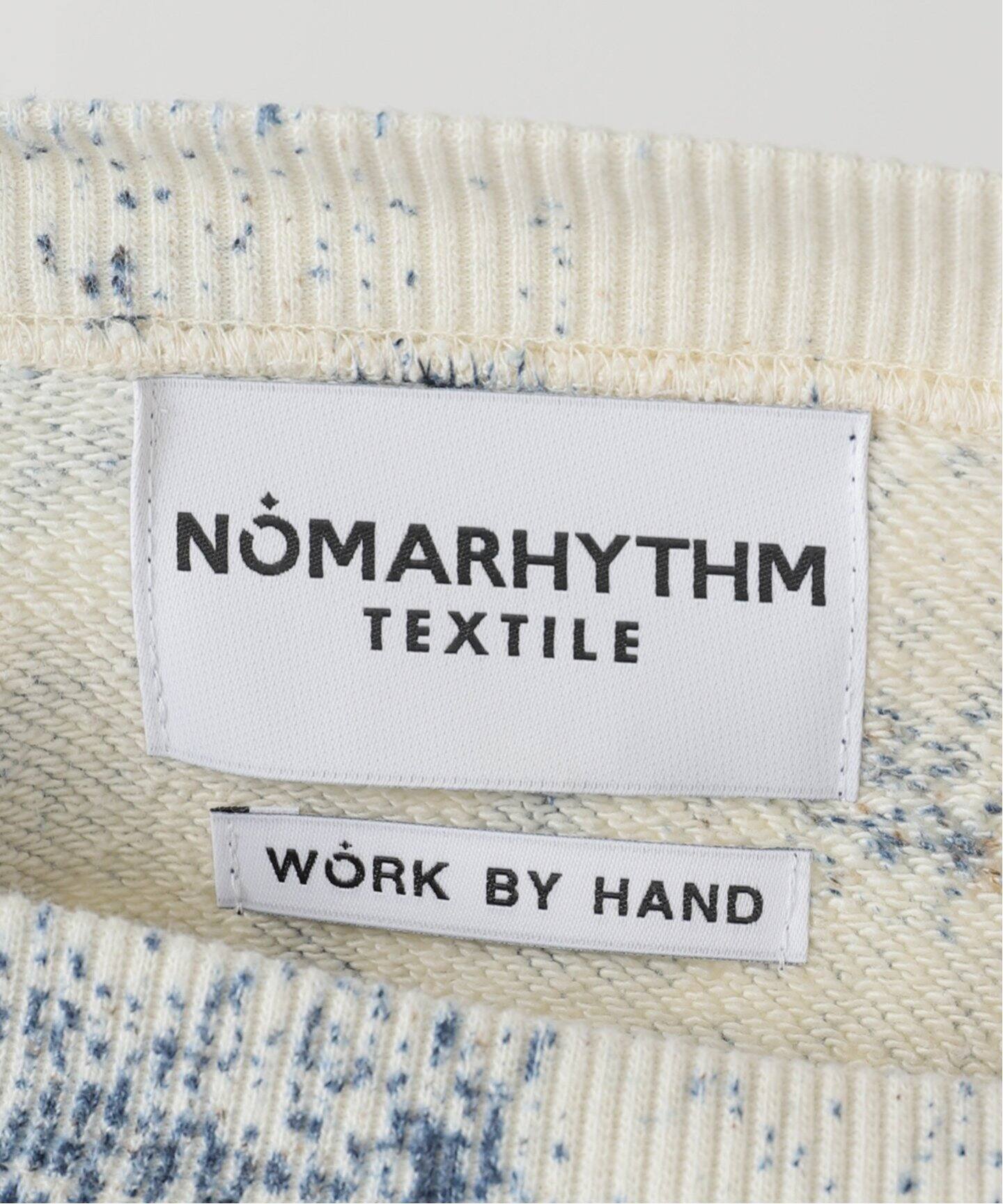 NOMARHYTHM TEXTILE】Hand Dye Twist Sweat（スウェット）｜JOINT 