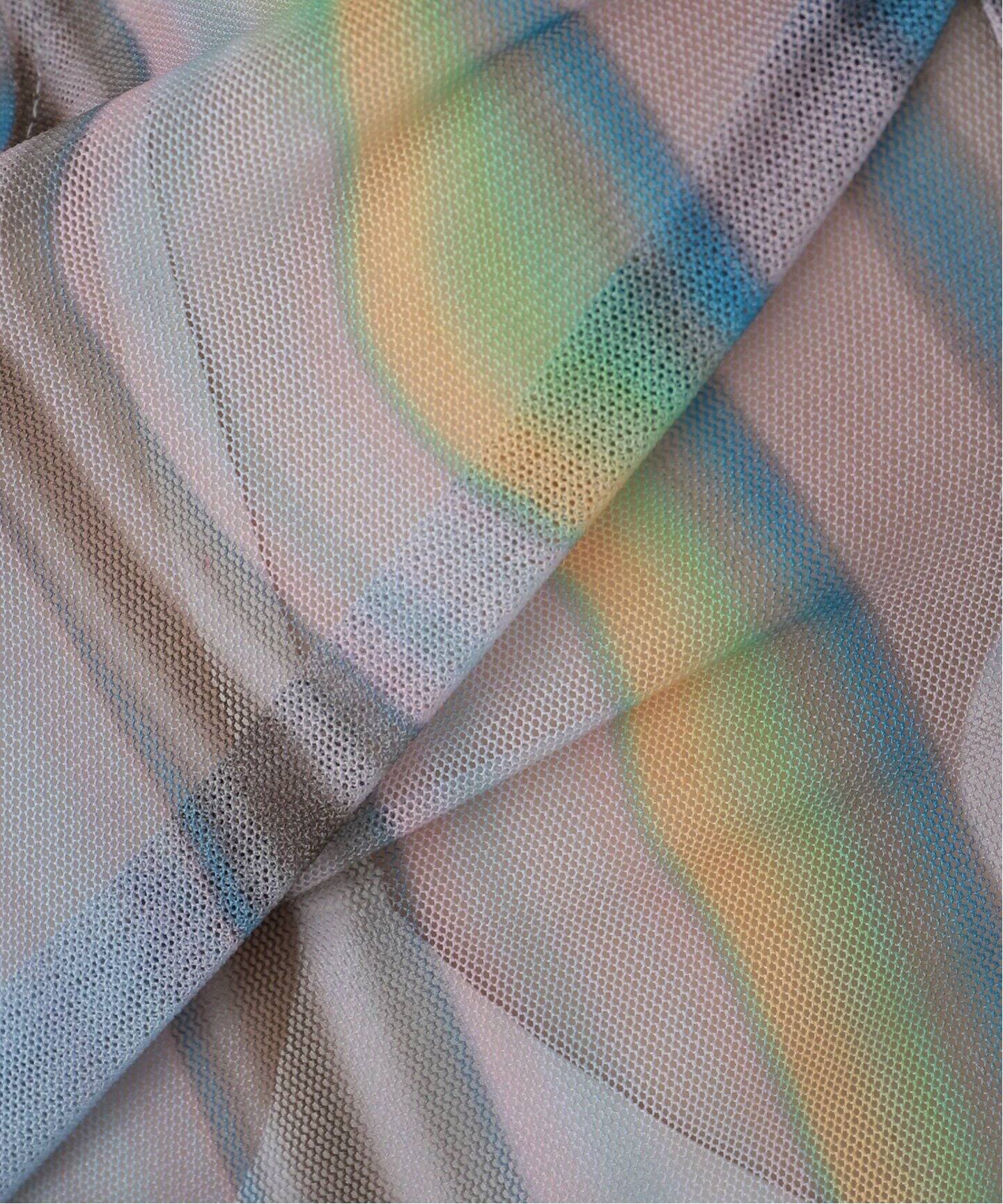 PISCESS/パイシス Holographic Mesh Top（Tシャツ／カットソー