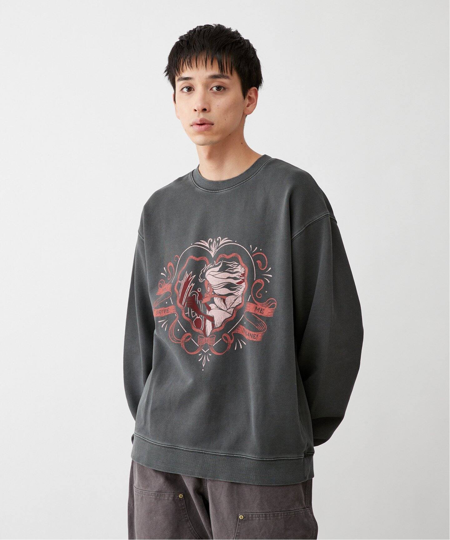 ゆう様　ディズニー×Hanes　クルーネック　スウェット DISNEY / ディズニー】別注 ヴィランズ クルーネックスウェット2
