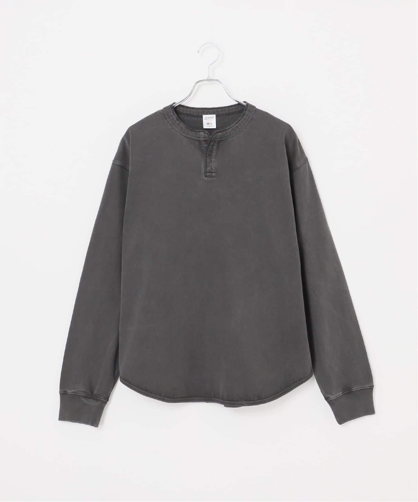 ANTS & ELEPHANTS】ヘンリーネック ロングスリーブTシャツ（T