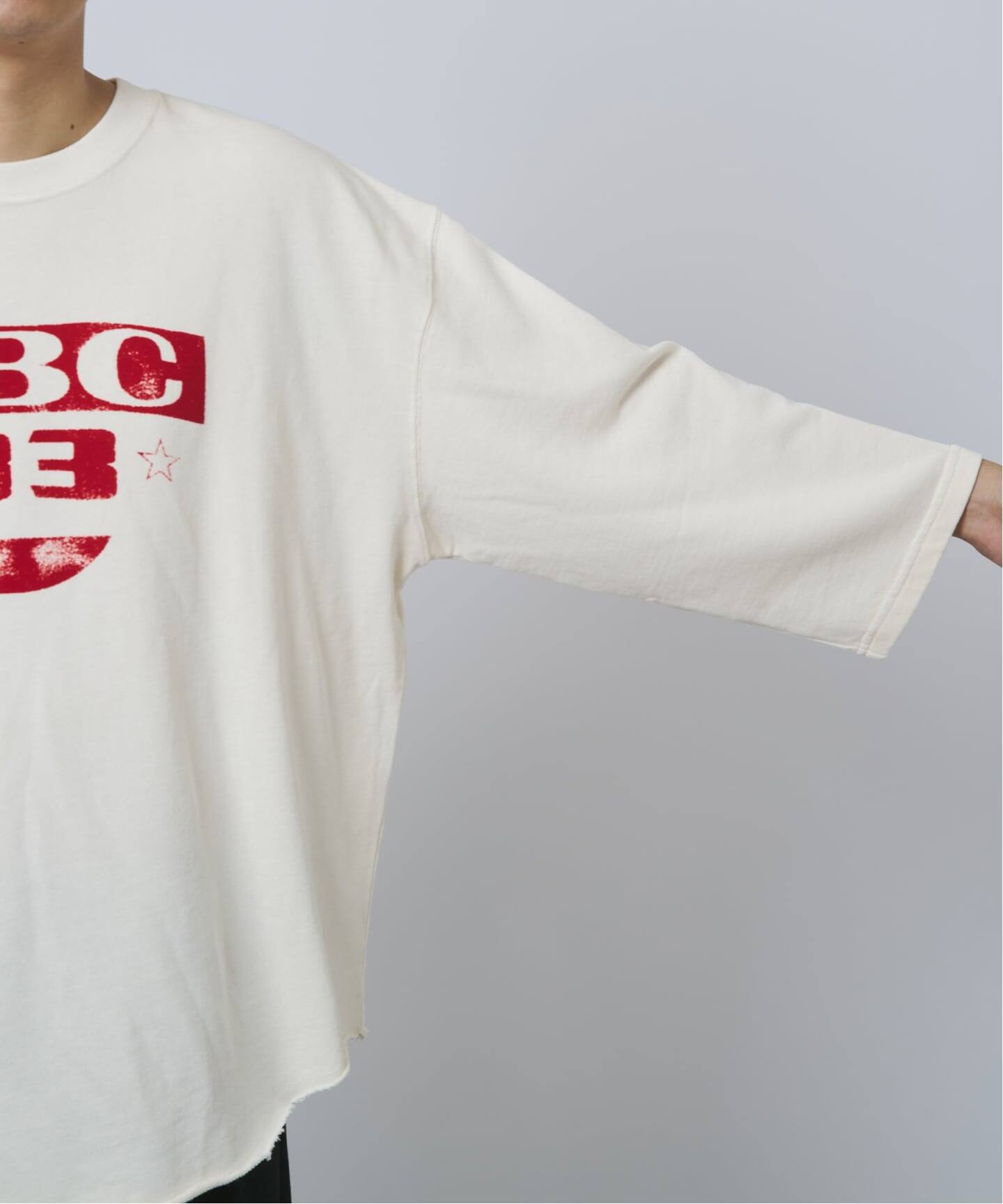 GOOD OLD SHOP】ヴィンテージ加工 9分袖 スウェットTシャツ（Tシャツ 